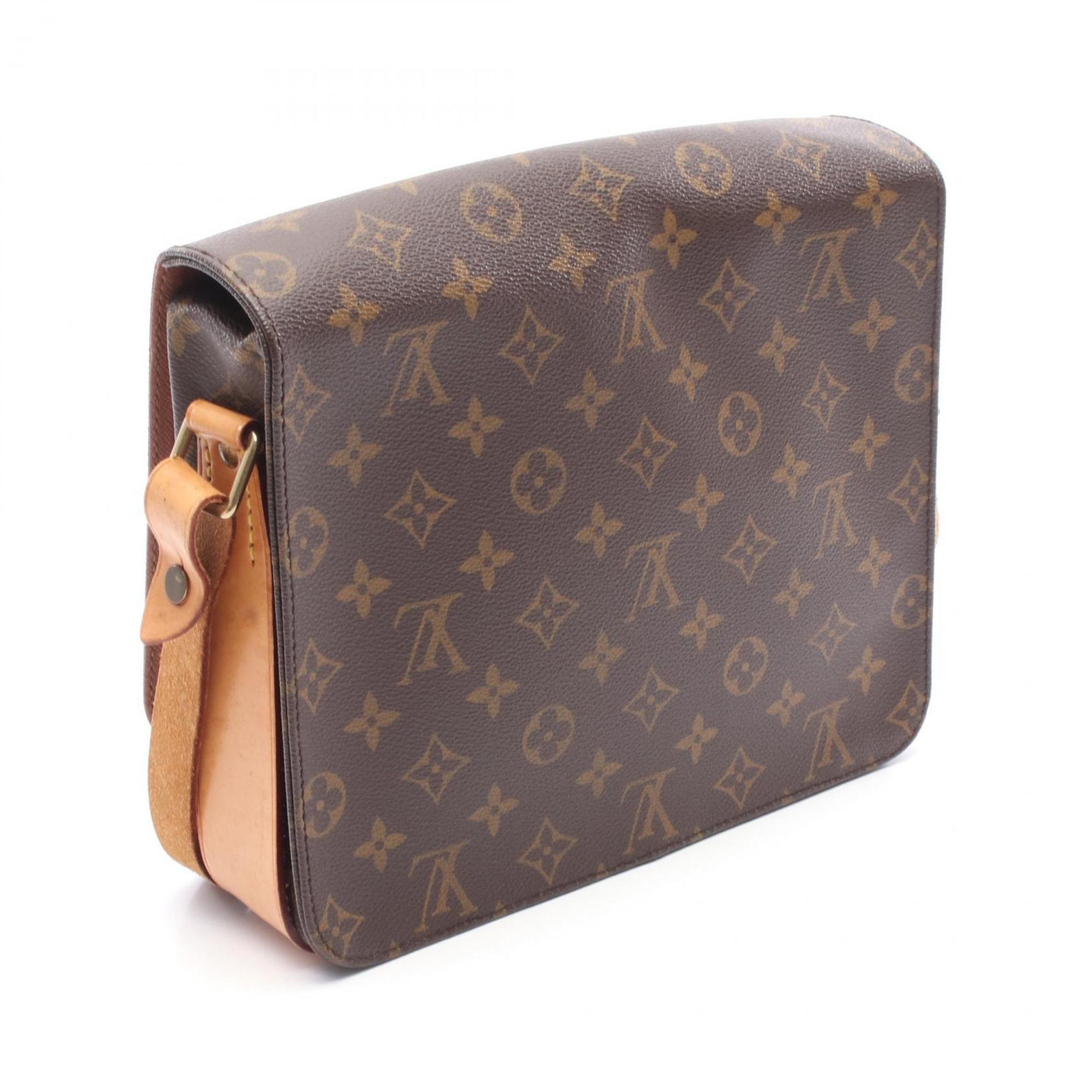 Louis Vuitton Brown Coated Canvas Monogram Pvc Leather Shoulder Bag (Pre-Owned)