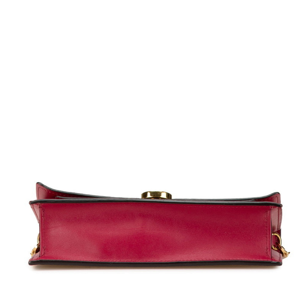 Louis Vuitton Monogram Brown Fuchsia Monogram Monogram Shoulder Bag (Pre-Owned)