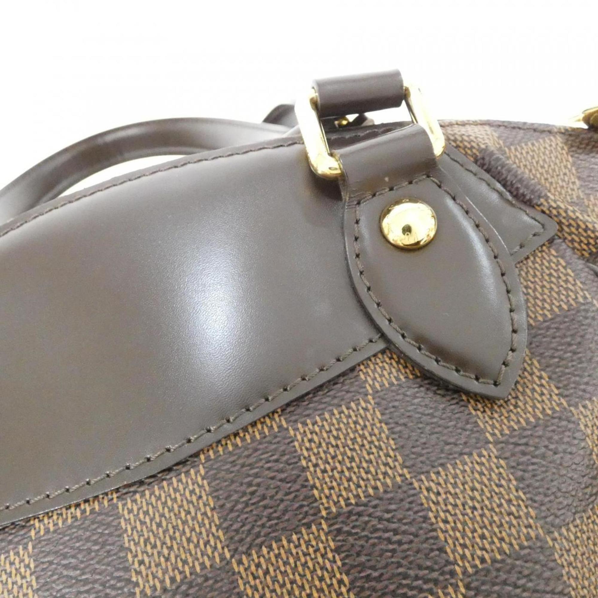 Louis Vuitton Brown Coated Canvas Handbag (Pre-Owned)