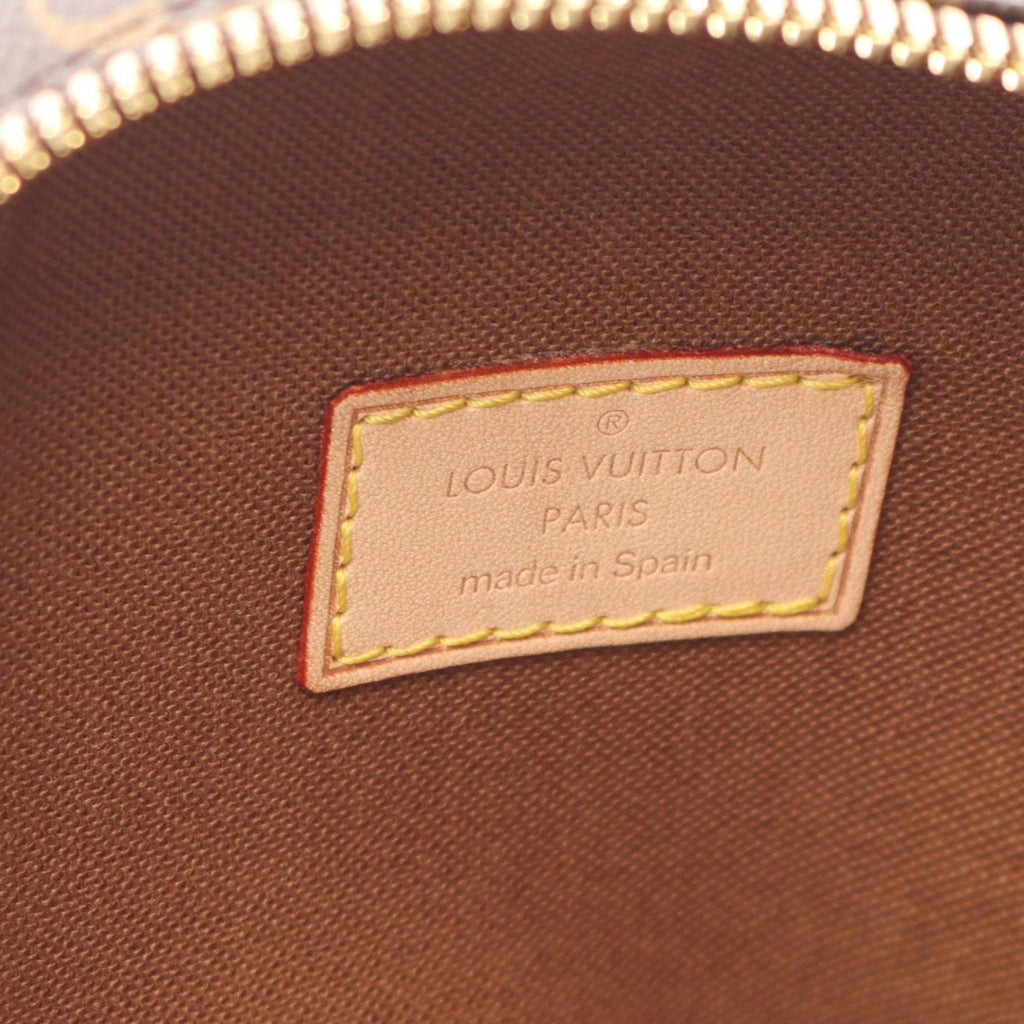 Louis Vuitton Monogram Brown Coated Canvas Leather Fanny Pack Sling Bag (Pre-Owned)