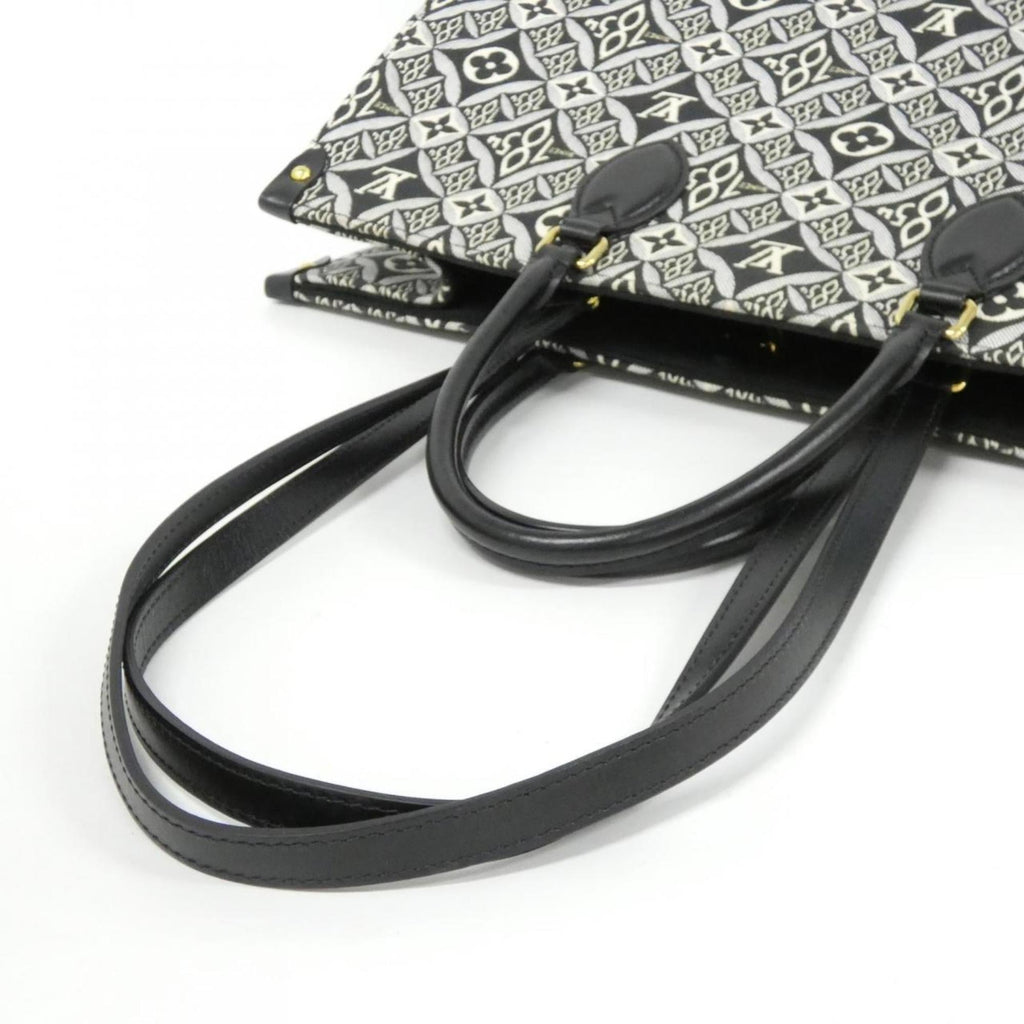 Louis Vuitton Gris Jacquard Handbag (Pre-Owned)