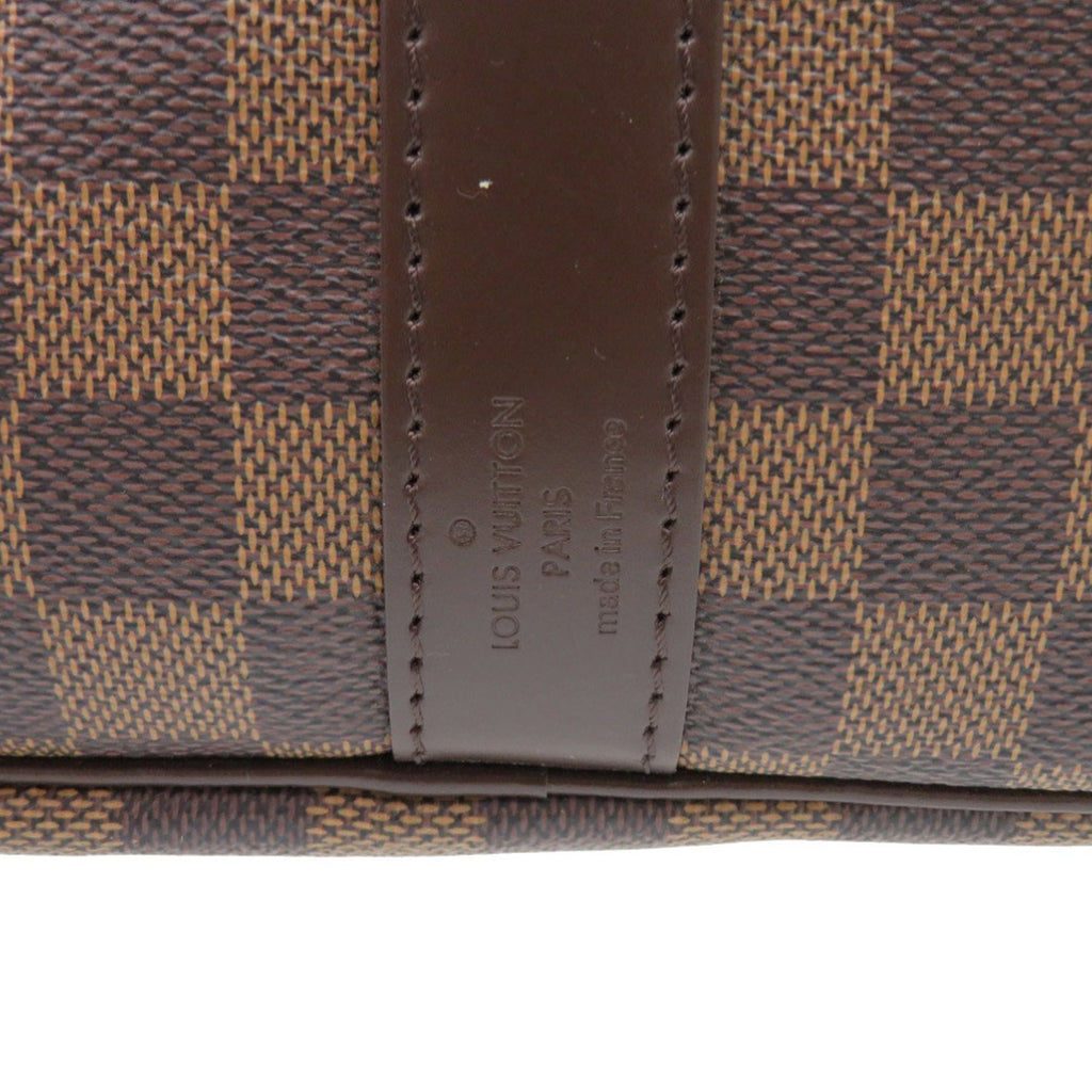 Louis Vuitton Brown Damier Canvas Boston Bag (Pre-Owned)