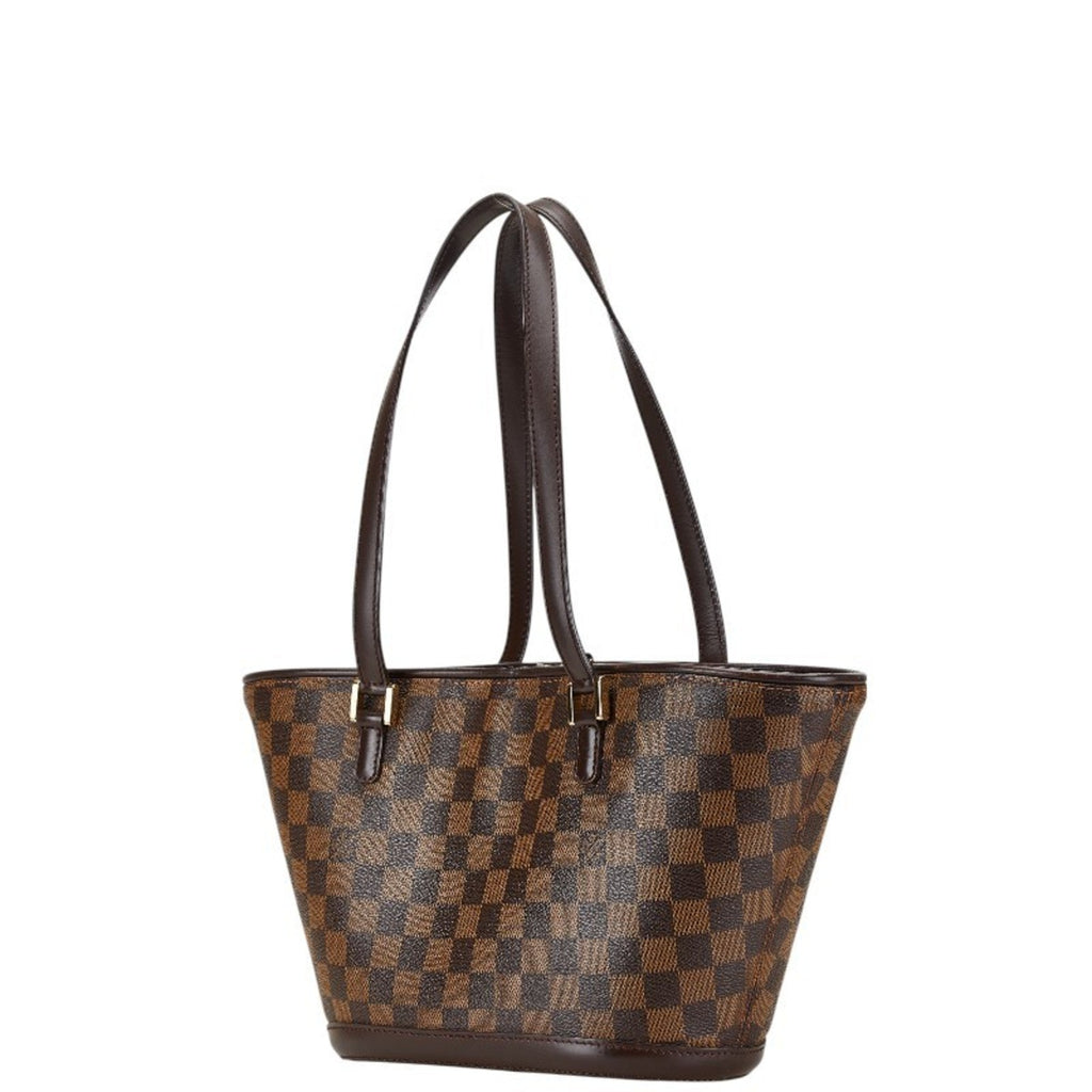 Louis Vuitton Damier Brown Pvc Leather Shoulder Bag Tote Bag (Pre-Owned)