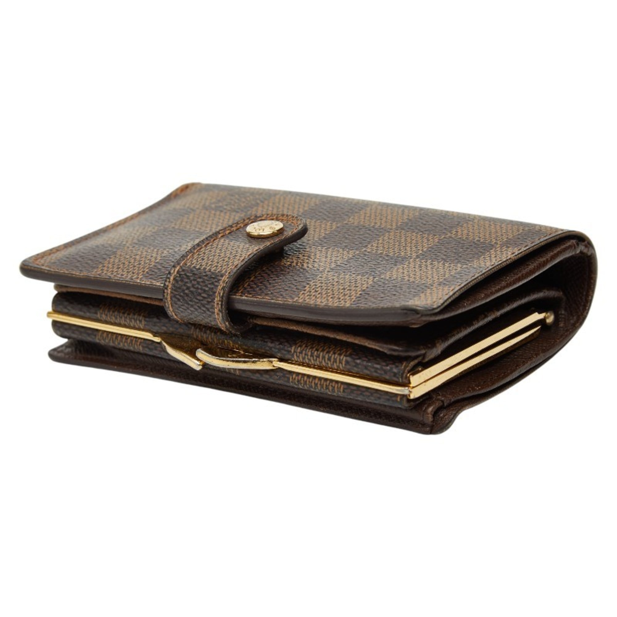 Louis Vuitton Damier Brown Pvc Wallet (Bi-Fold) (Pre-Owned)