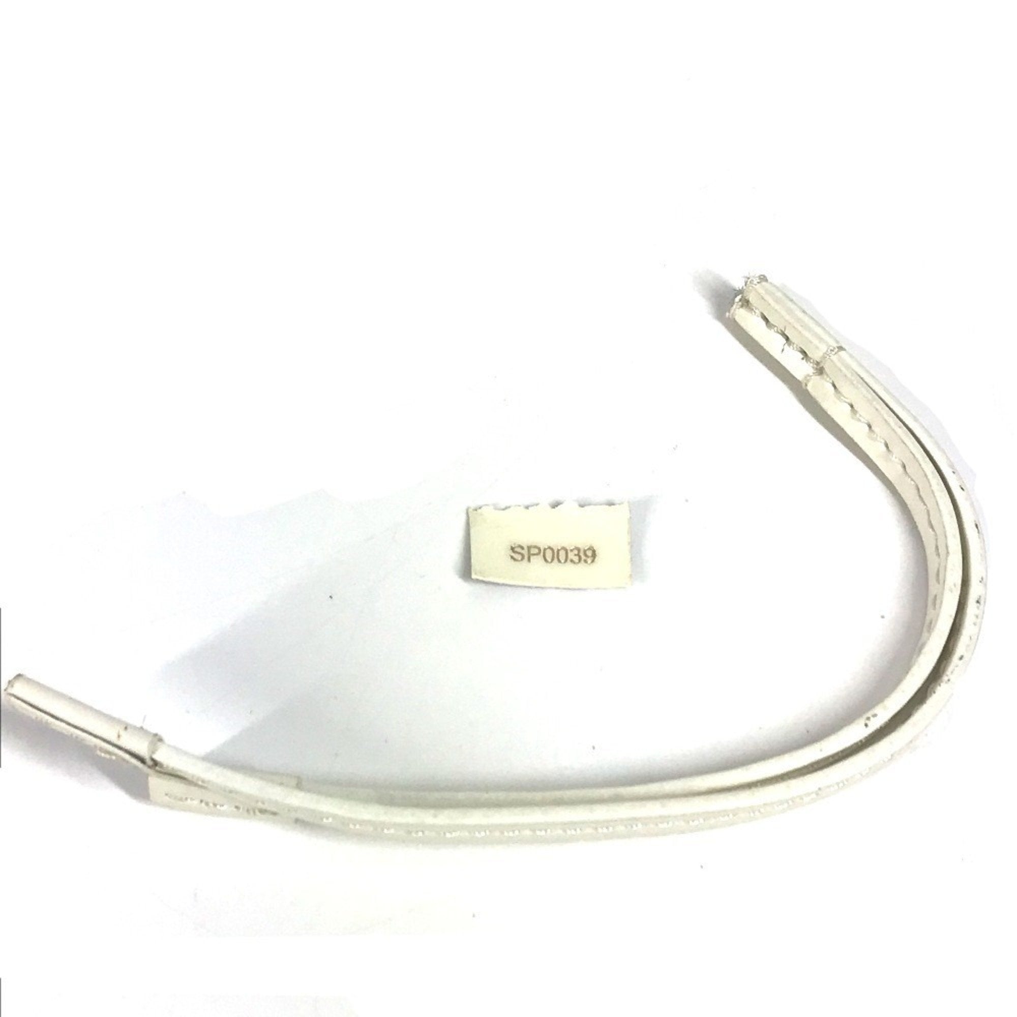 Louis Vuitton Beige White Canvas Leather Shoulder Bag Tote Bag (Pre-Owned)
