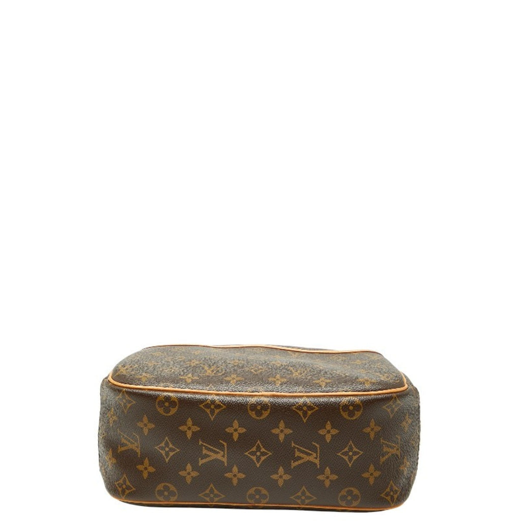 Louis Vuitton Monogram Brown Pvc Leather Handbag (Pre-Owned)