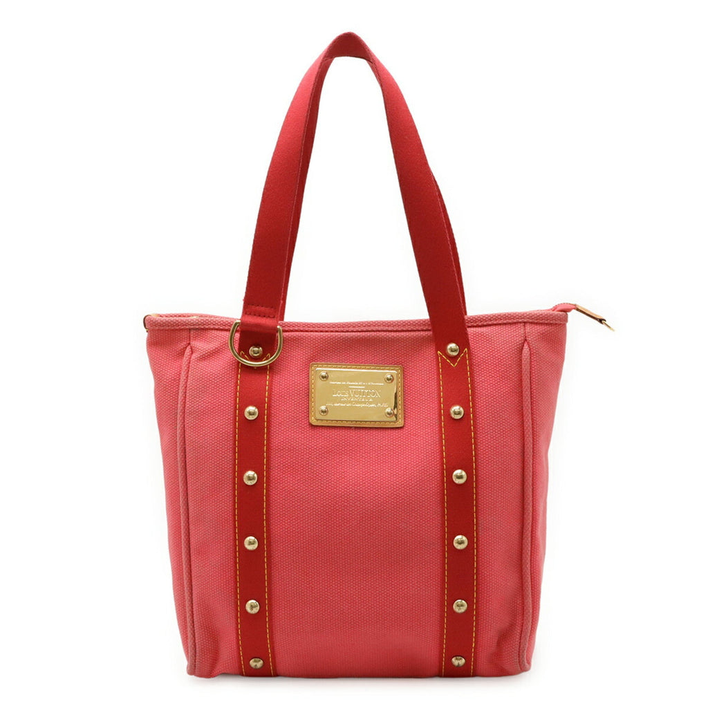 Louis Vuitton Rose Canvas Shoulder Bag Tote Bag (Pre-Owned)