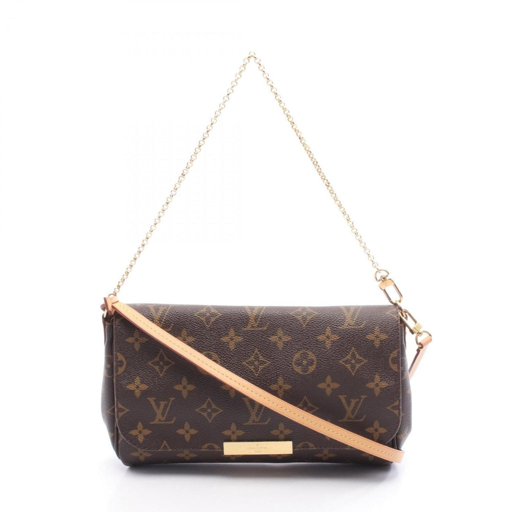 Louis Vuitton Brown Pvc Coated Canvas Leather Handbag (Pre-Owned)