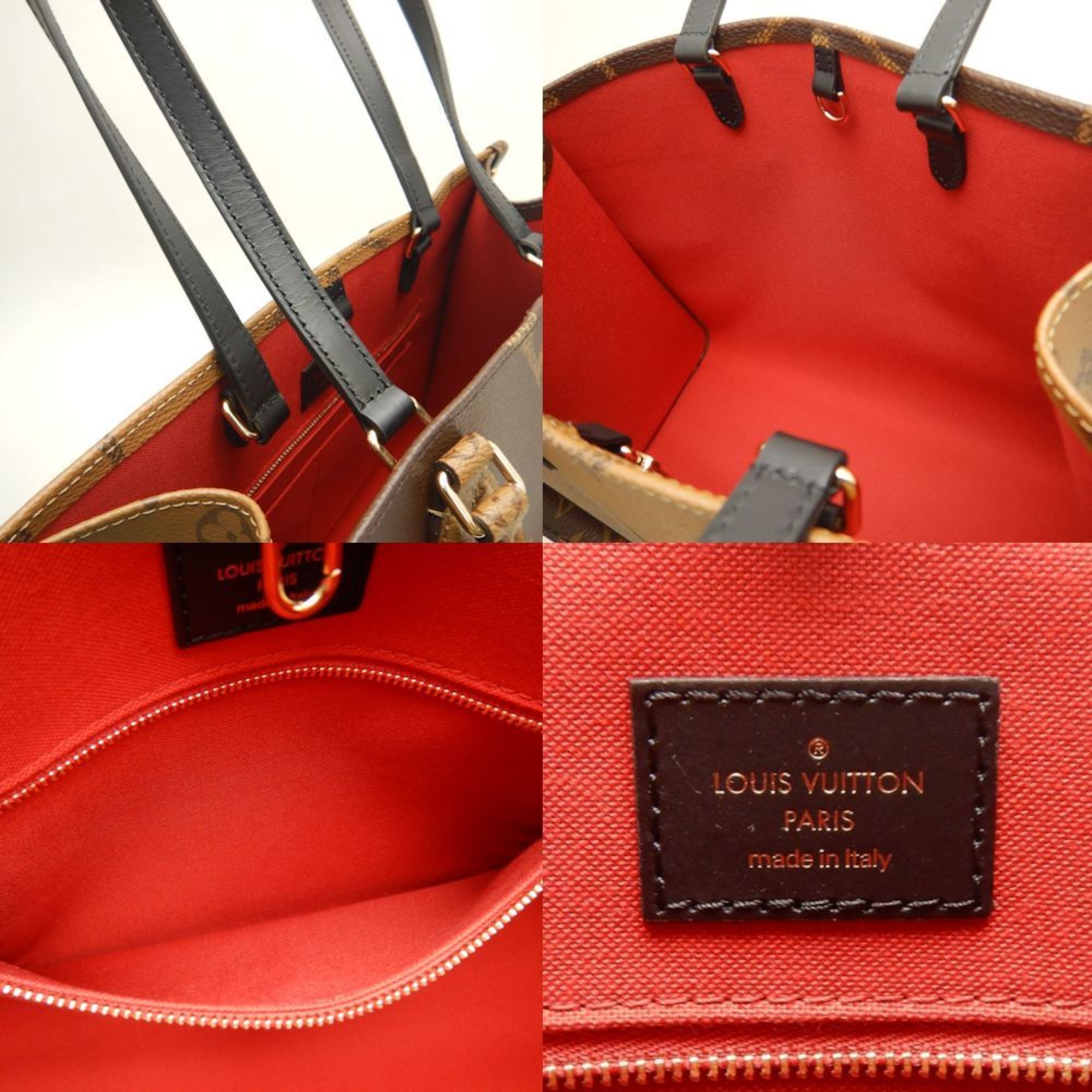 Louis Vuitton Brown Pvc Tote Bag (Pre-Owned)
