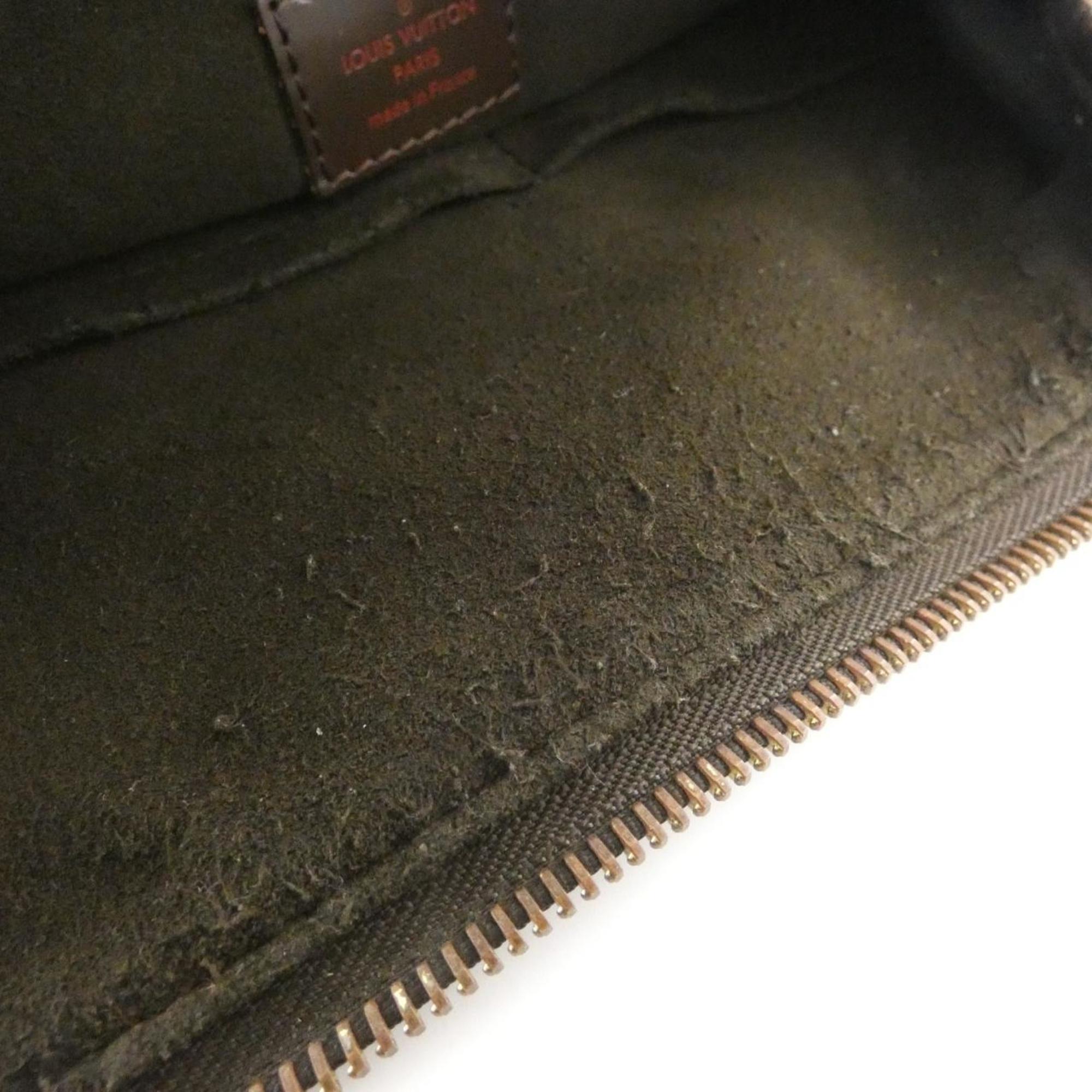 Louis Vuitton Ebene Coated Canvas Shoulder Bag (Pre-Owned)