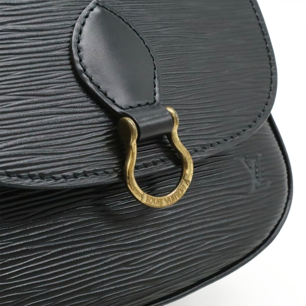 Louis Vuitton Epi Black Noir Epi Leather Pochette Shoulder Bag (Pre-Owned)