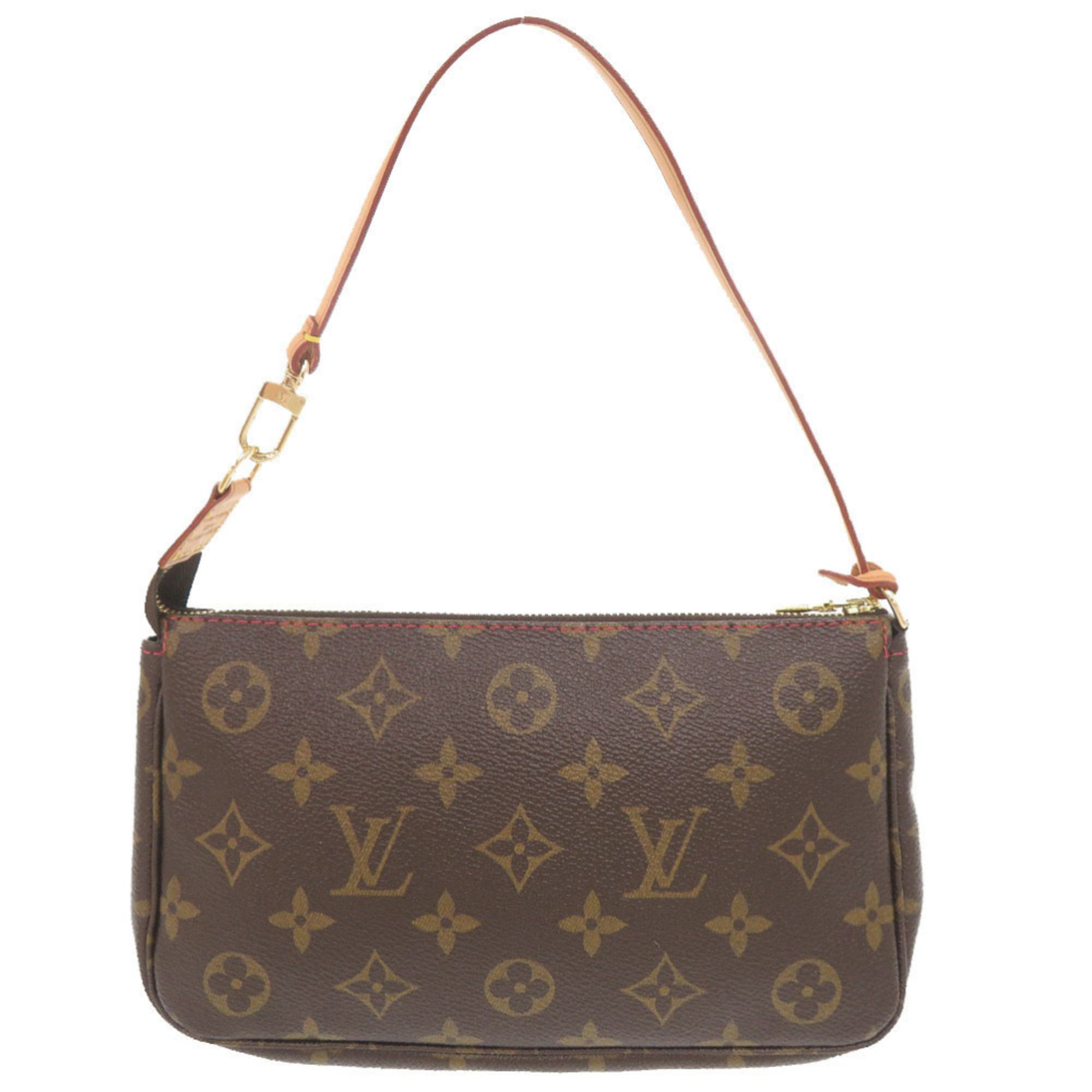 Louis Vuitton Brown Monogram Cherry Monogram Canvas Pochette Pouch (Pre-Owned)