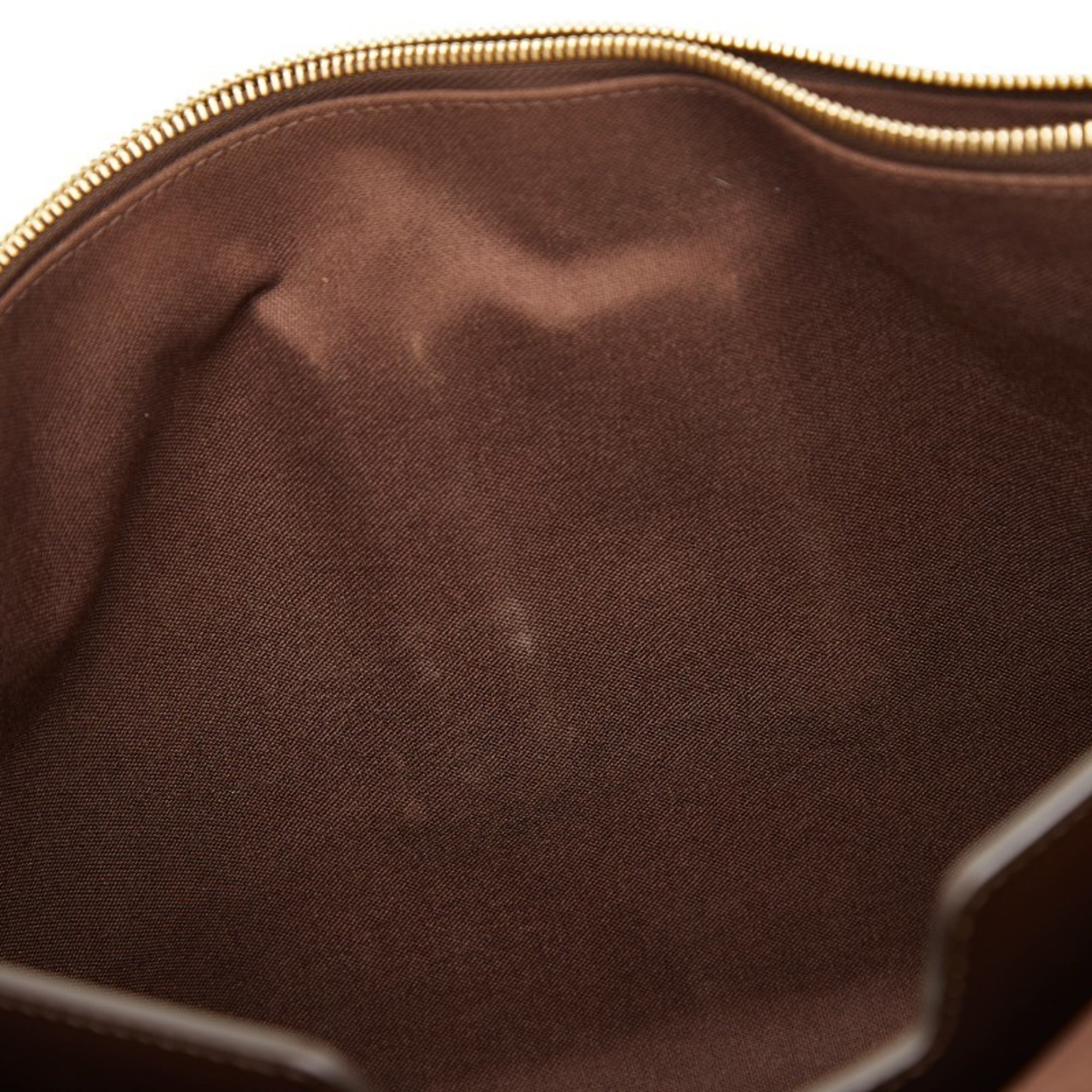 Louis Vuitton Brown Pvc Leather Shoulder Bag (Pre-Owned)