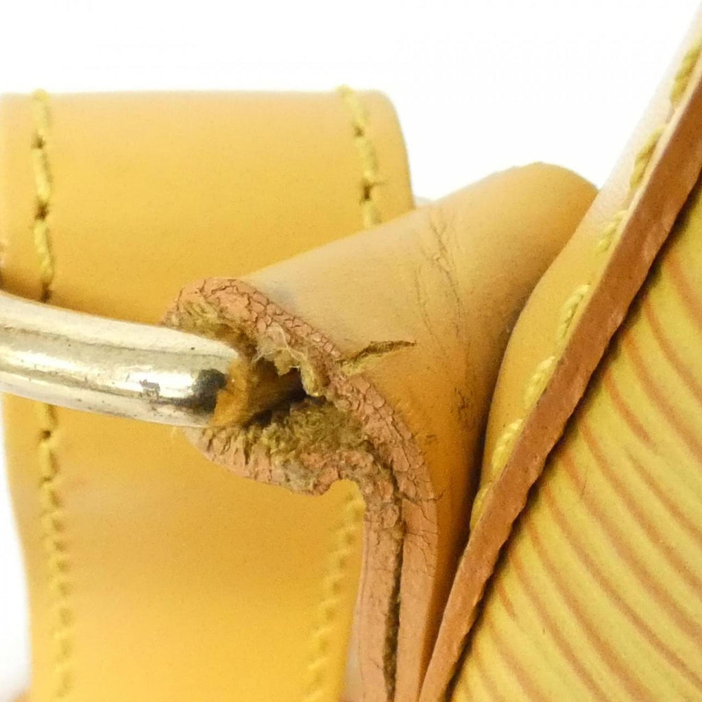 Louis Vuitton Epi Yellow Leather Shoulder Bag (Pre-Owned)