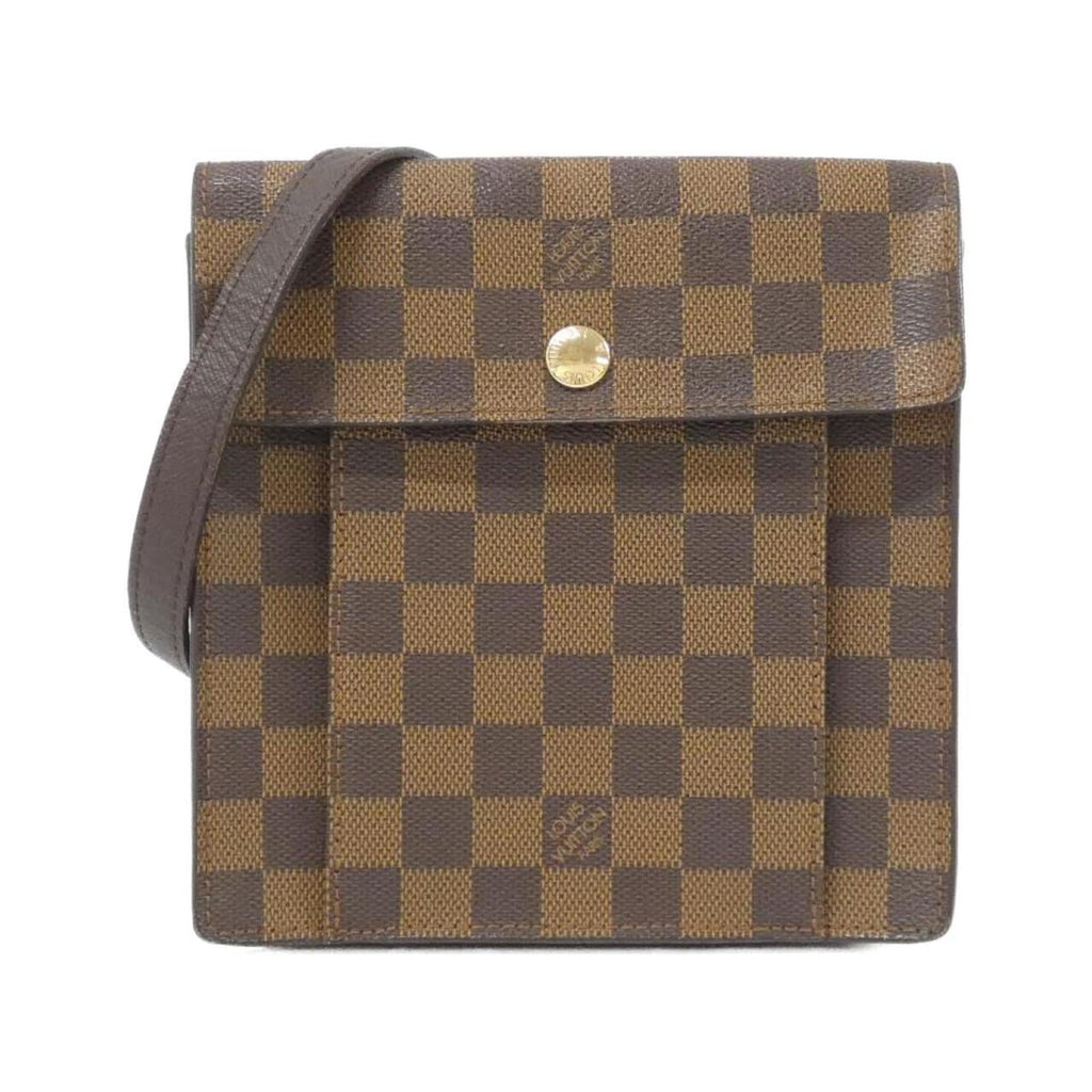 Louis Vuitton Ebene Coated Canvas Shoulder Bag (Pre-Owned)