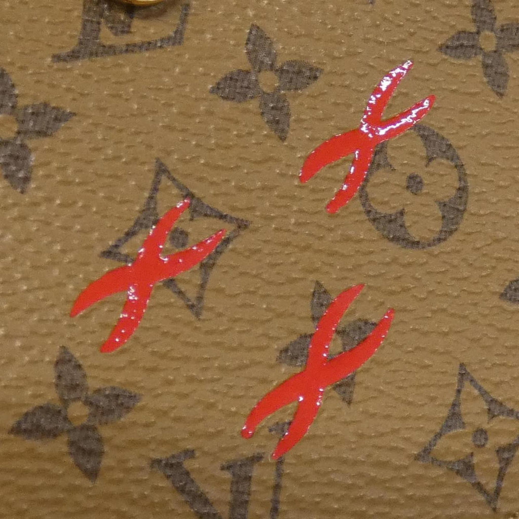 Louis Vuitton Monogram Reverse Marron Monogram Reverse Monogram Reverse Shoulder Bag (Pre-Owned)