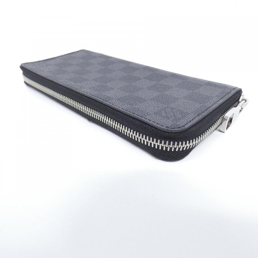 Louis Vuitton Graphite Coated Canvas Long Wallet (Bi-Fold) (Pre-Owned)