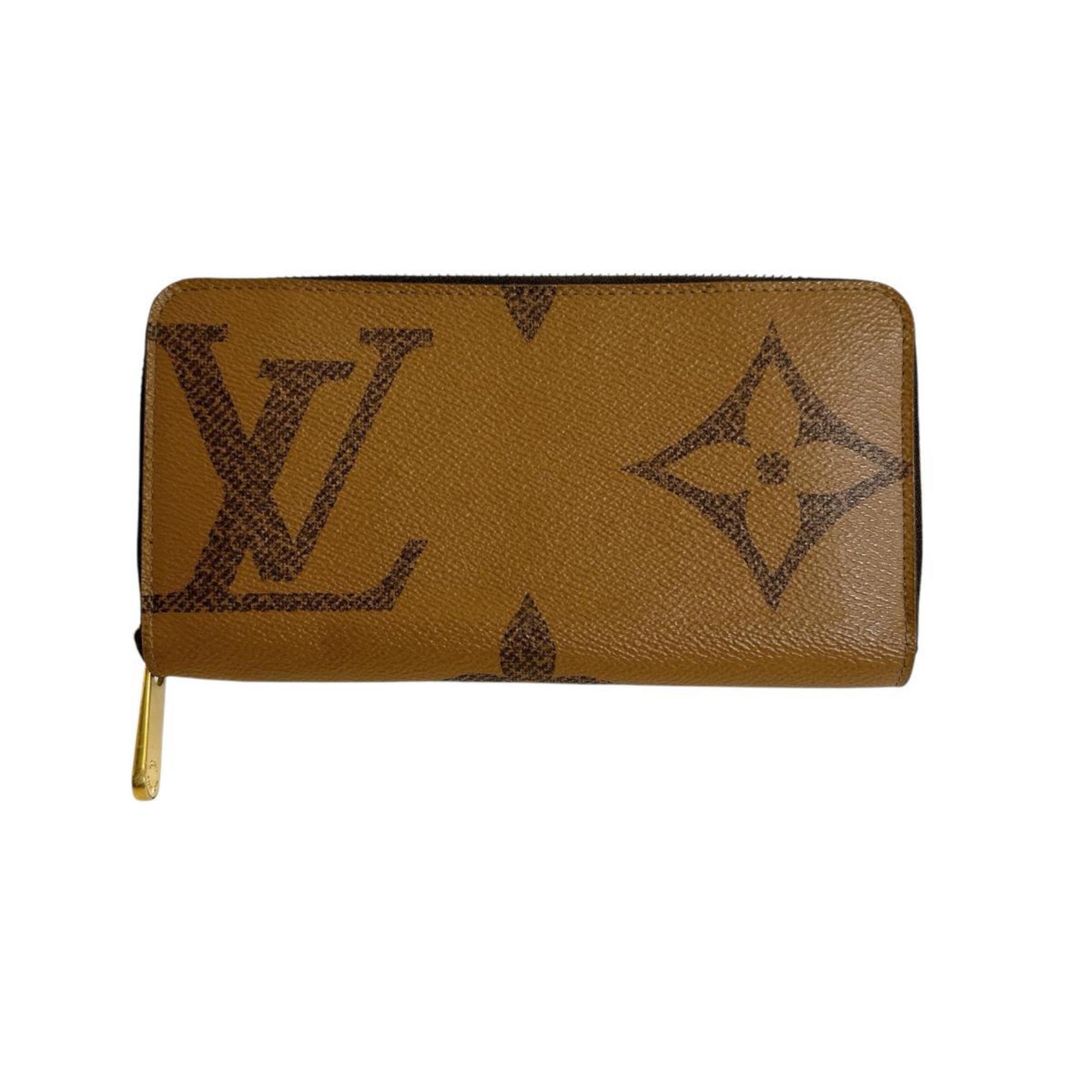 Louis Vuitton Brown Monogram Monogram Long Wallet (Bi-Fold) (Pre-Owned)