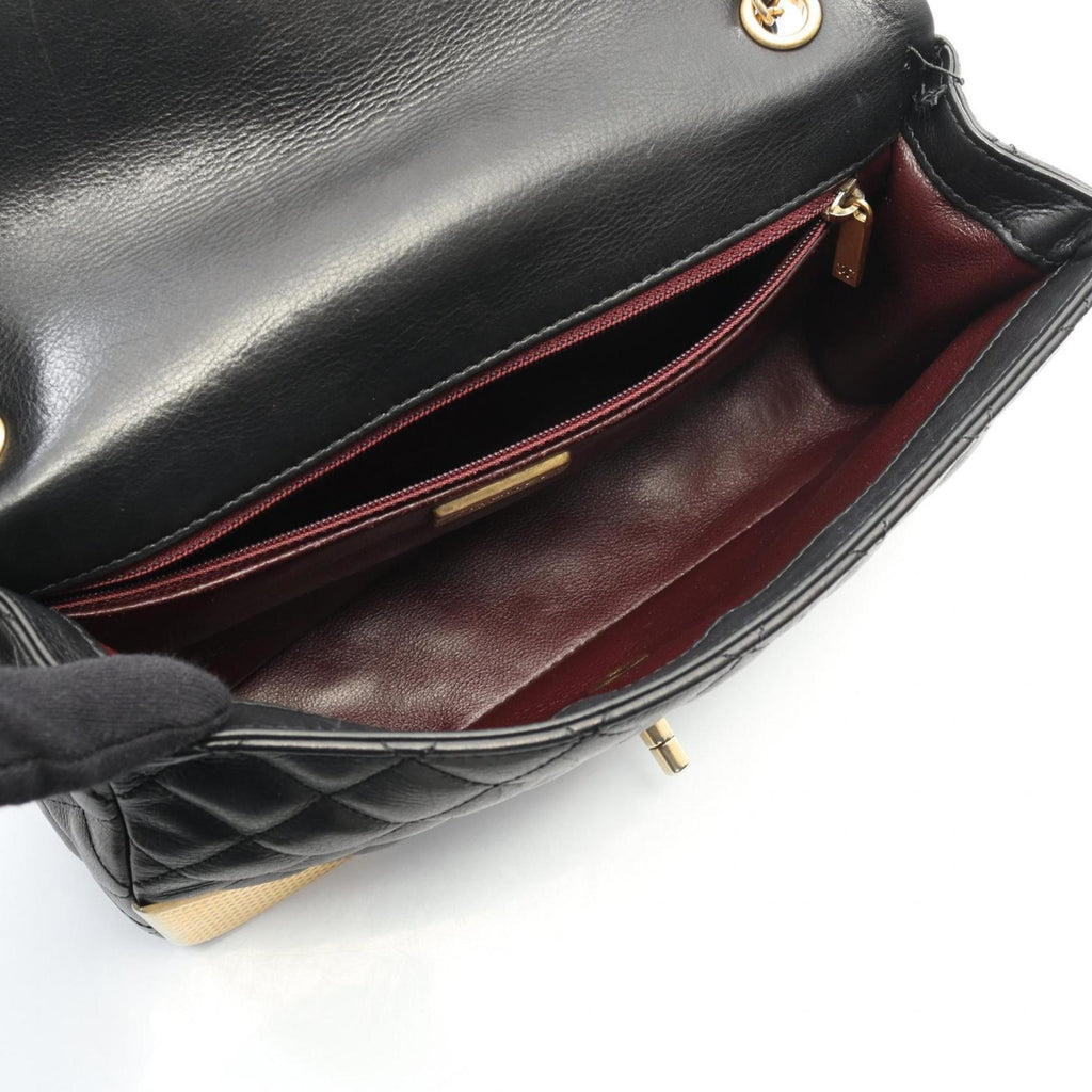 Rock the Corner Flap Bag Quilted Leather Medium