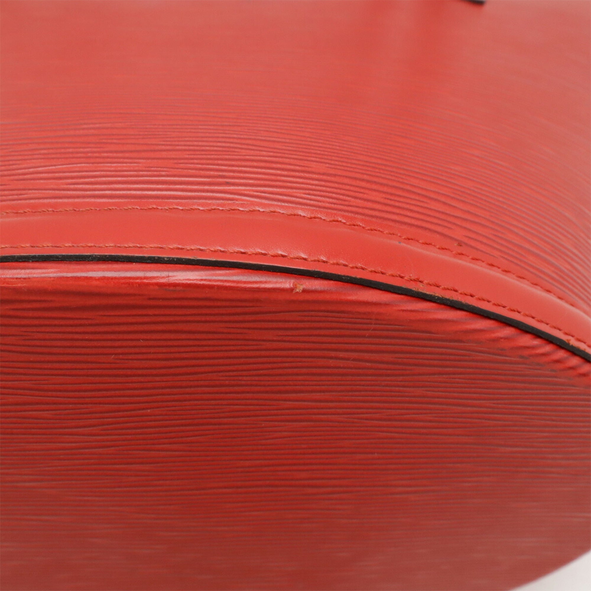 Louis Vuitton Castilian Red Epi Leather Shoulder Bag Tote Bag (Pre-Owned)