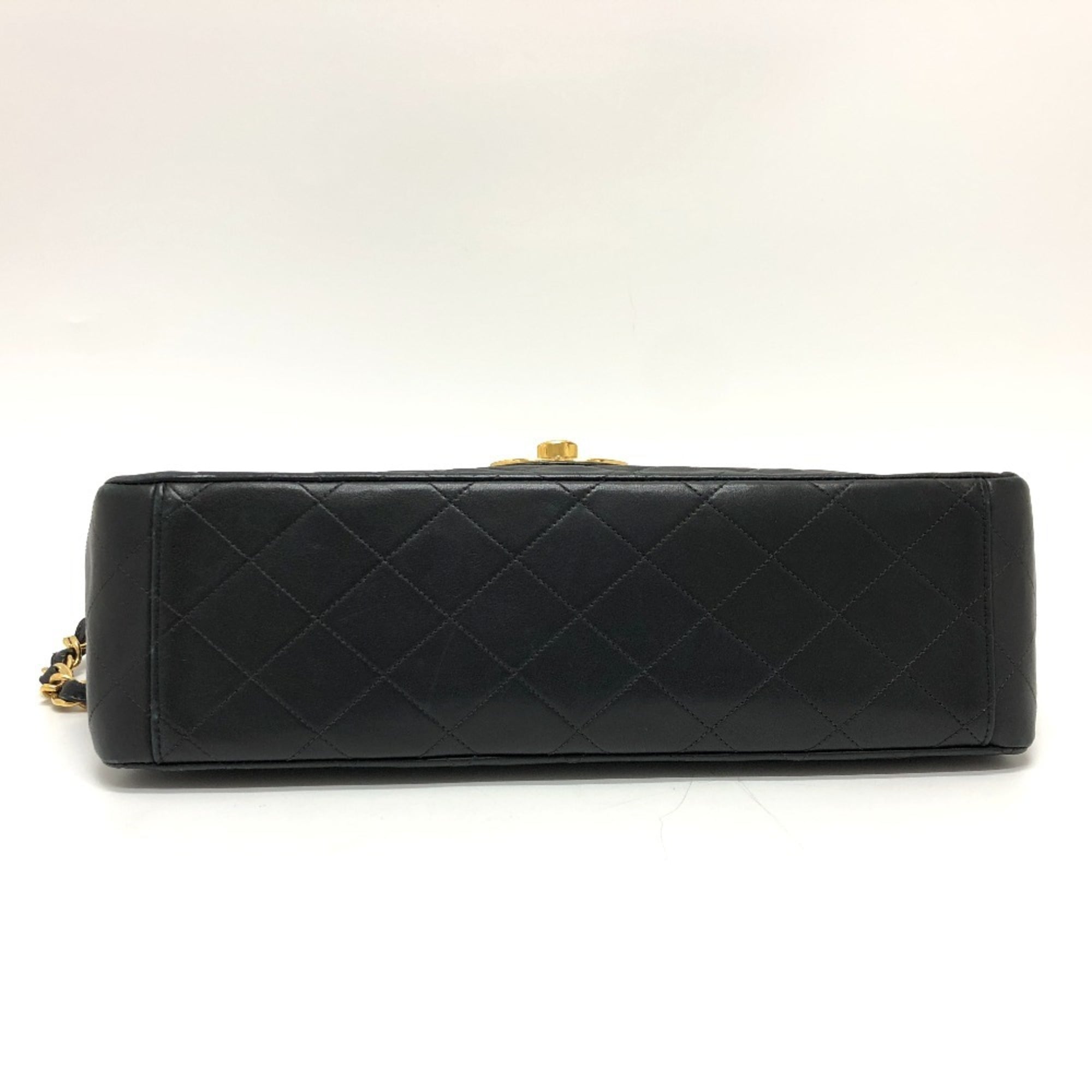 Vintage Classic Single Flap Bag Quilted Lambskin Maxi