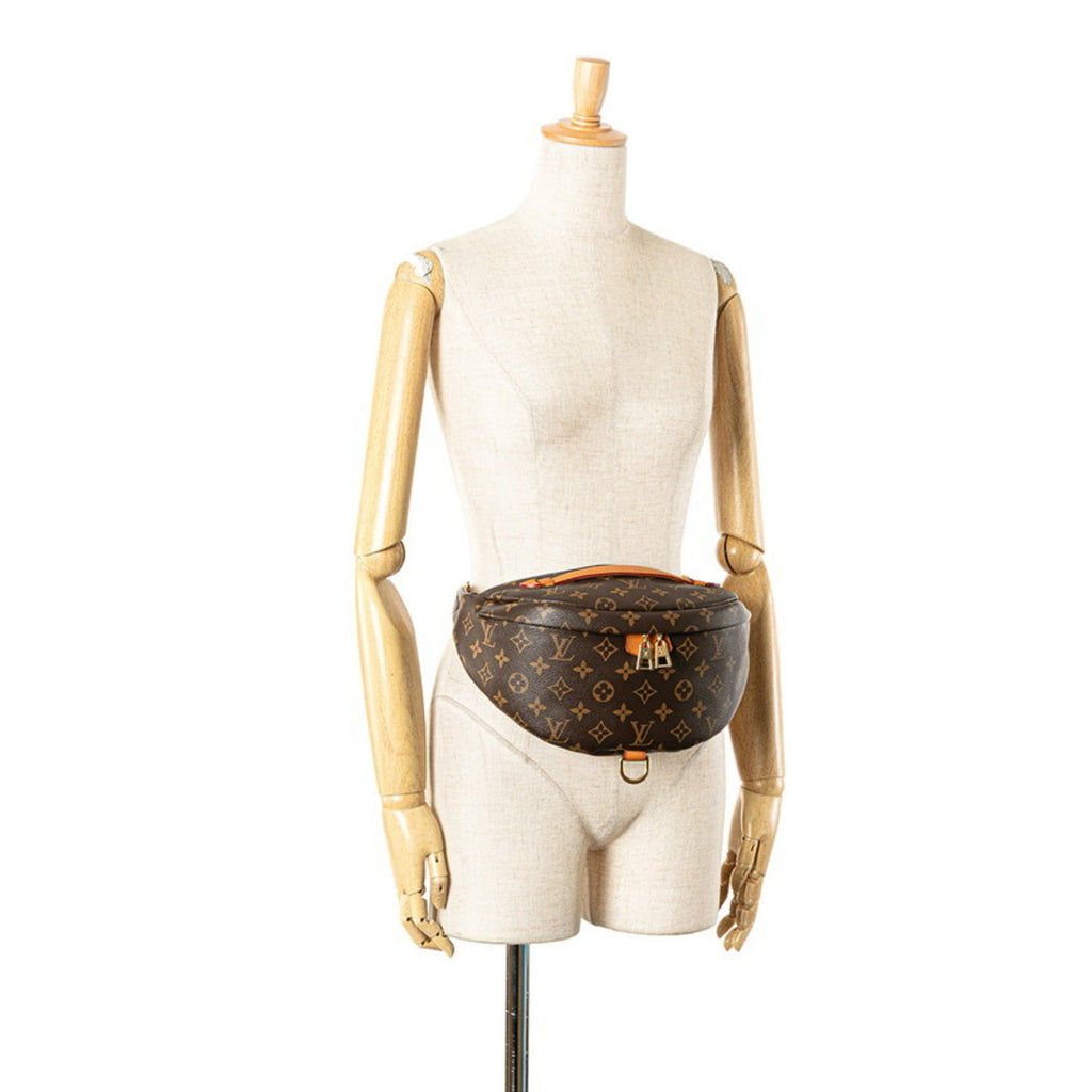 Louis Vuitton Brown Pvc Leather Sling Bag (Pre-Owned)