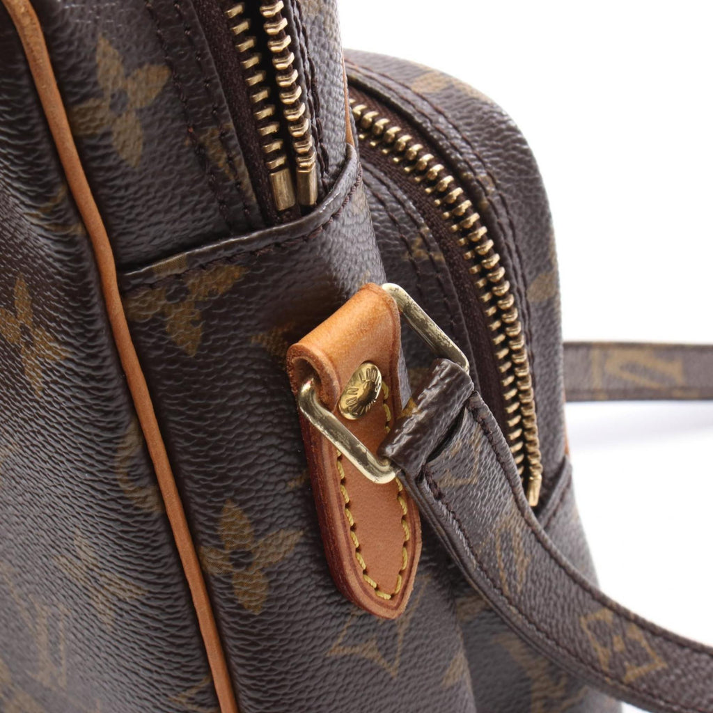 Louis Vuitton Brown Monogram Coated Canvas Shoulder Bag (Pre-Owned)