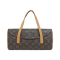 Louis Vuitton Marron Coated Canvas Handbag (Pre-Owned)