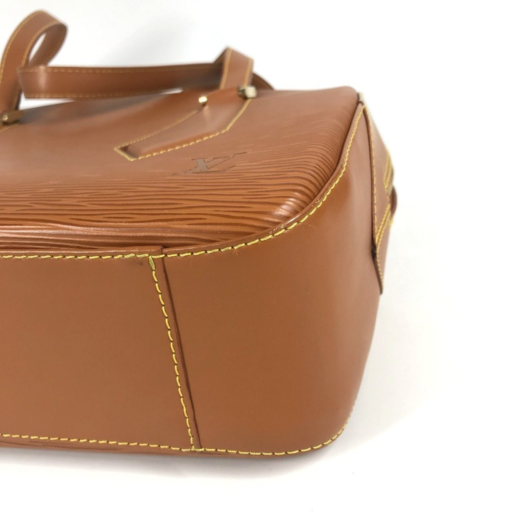 Louis Vuitton Brown Gold Cipango Epi Leather Shoulder Bag Tote Bag (Pre-Owned)