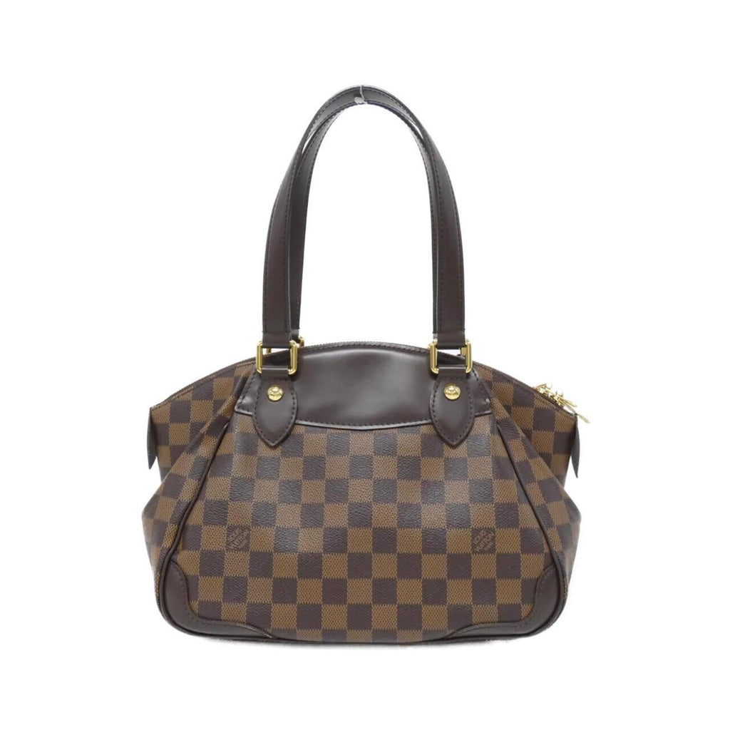 Louis Vuitton Brown Coated Canvas Handbag (Pre-Owned)
