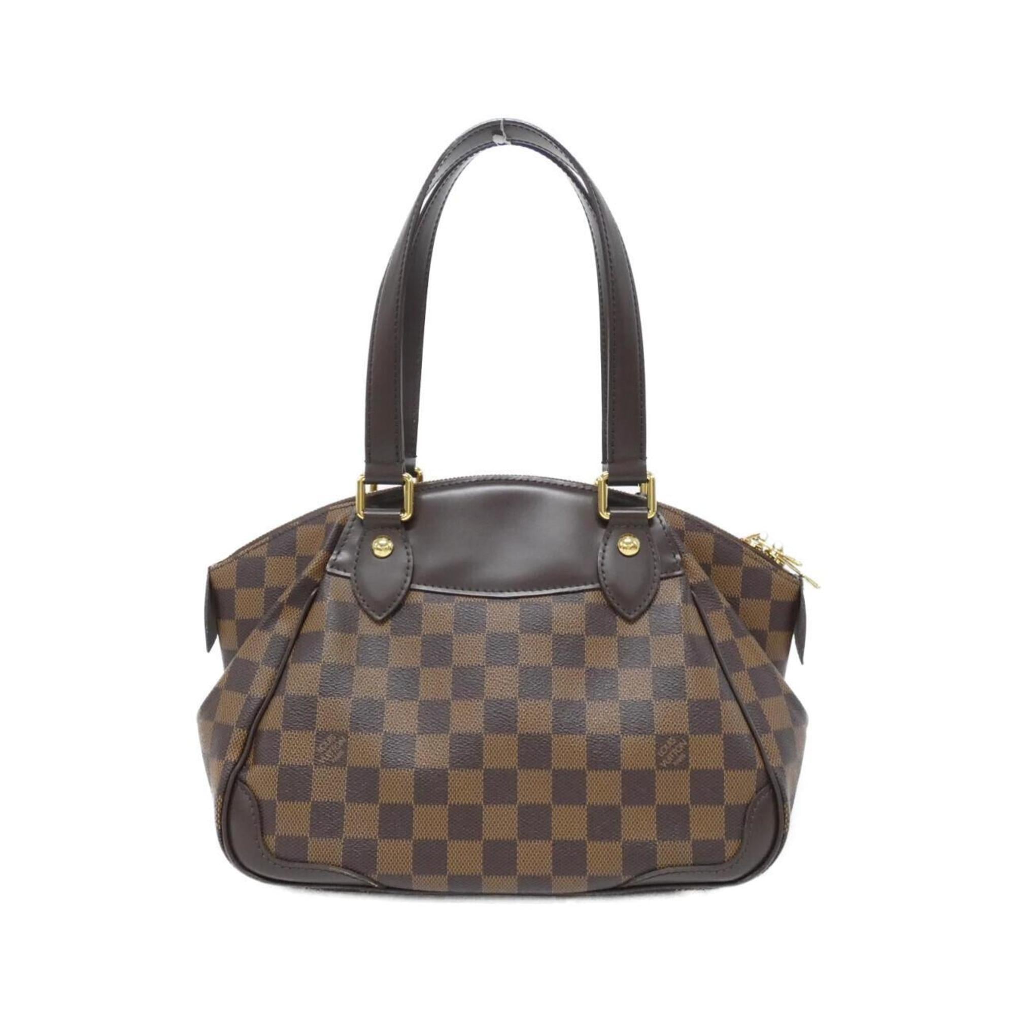 Louis Vuitton Brown Coated Canvas Handbag (Pre-Owned)