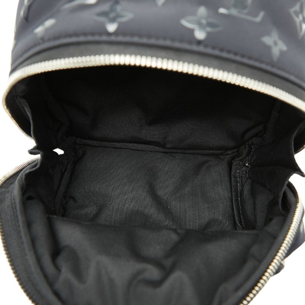 Louis Vuitton Black Noir Nylon Backpack (Pre-Owned)