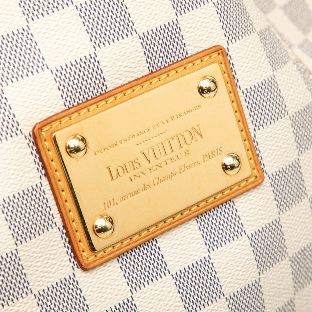 Louis Vuitton White Pvc Leather Shoulder Bag (Pre-Owned)