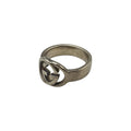 Interlocking Ring Sterling Silver