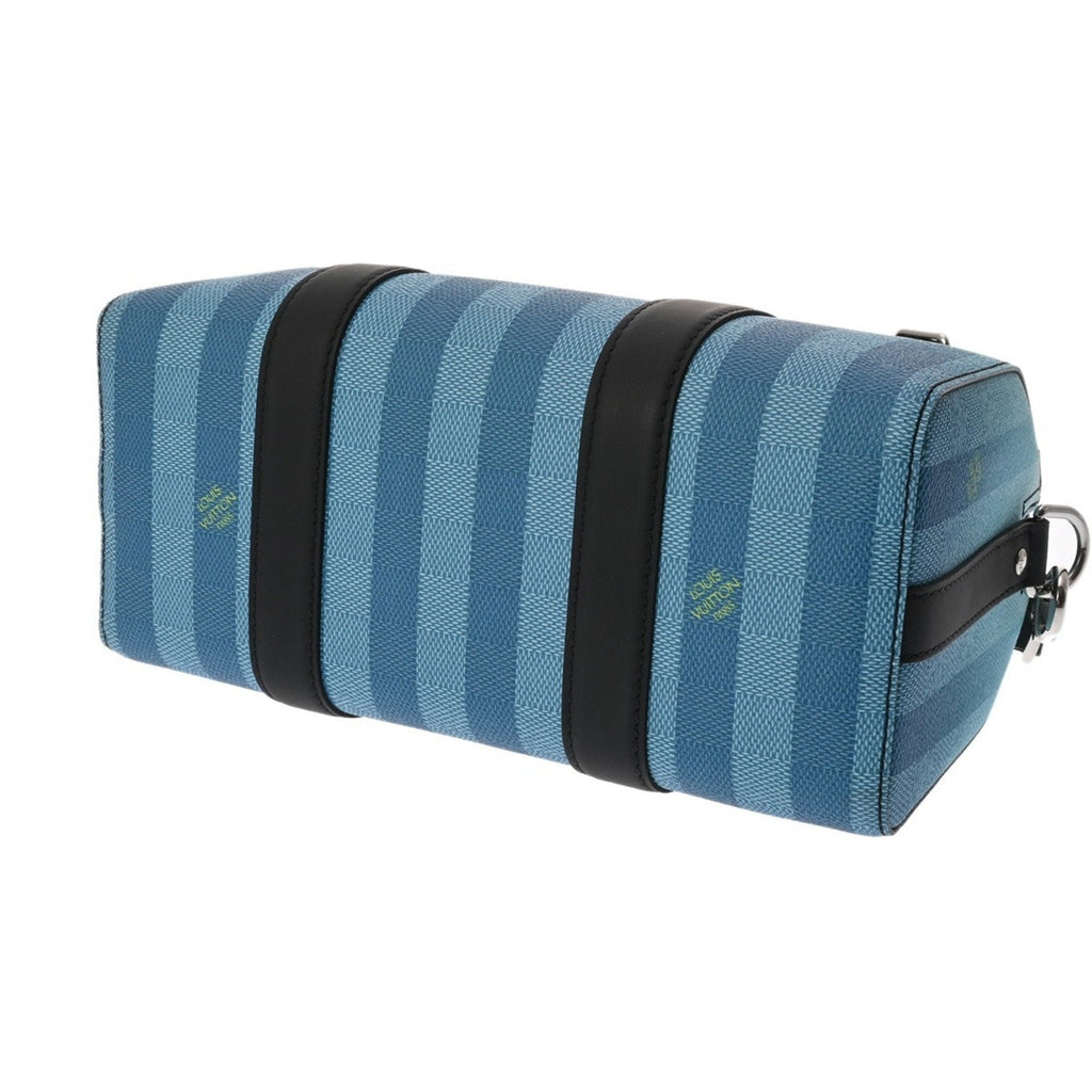 Louis Vuitton Blue Damier Canvas Shoulder Bag (Pre-Owned)