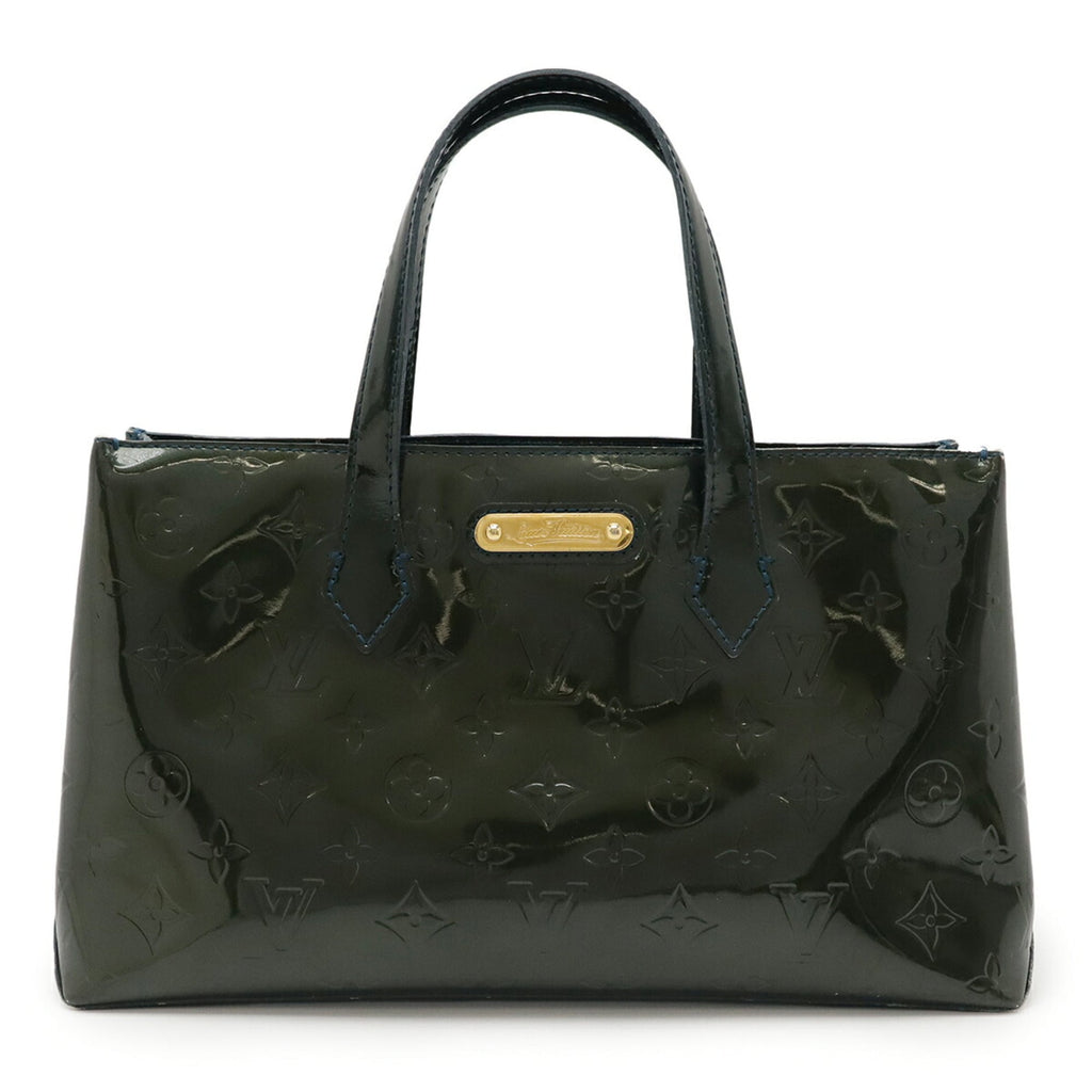 Louis Vuitton Blue Infini Monogram Vernis Handbag Tote Bag (Pre-Owned)