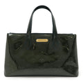 Louis Vuitton Blue Infini Monogram Vernis Handbag Tote Bag (Pre-Owned)