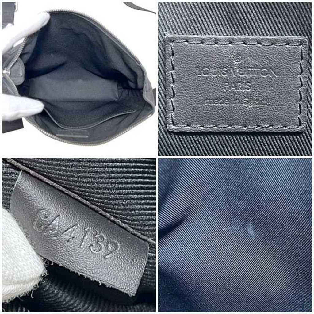 Louis Vuitton Black Damier Infini Leather Shoulder Bag (Pre-Owned)