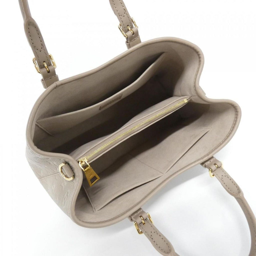 Louis Vuitton Beige Tourterelle Leather Handbag (Pre-Owned)