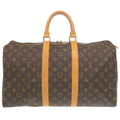 Louis Vuitton Brown Monogram Canvas Boston Bag (Pre-Owned)