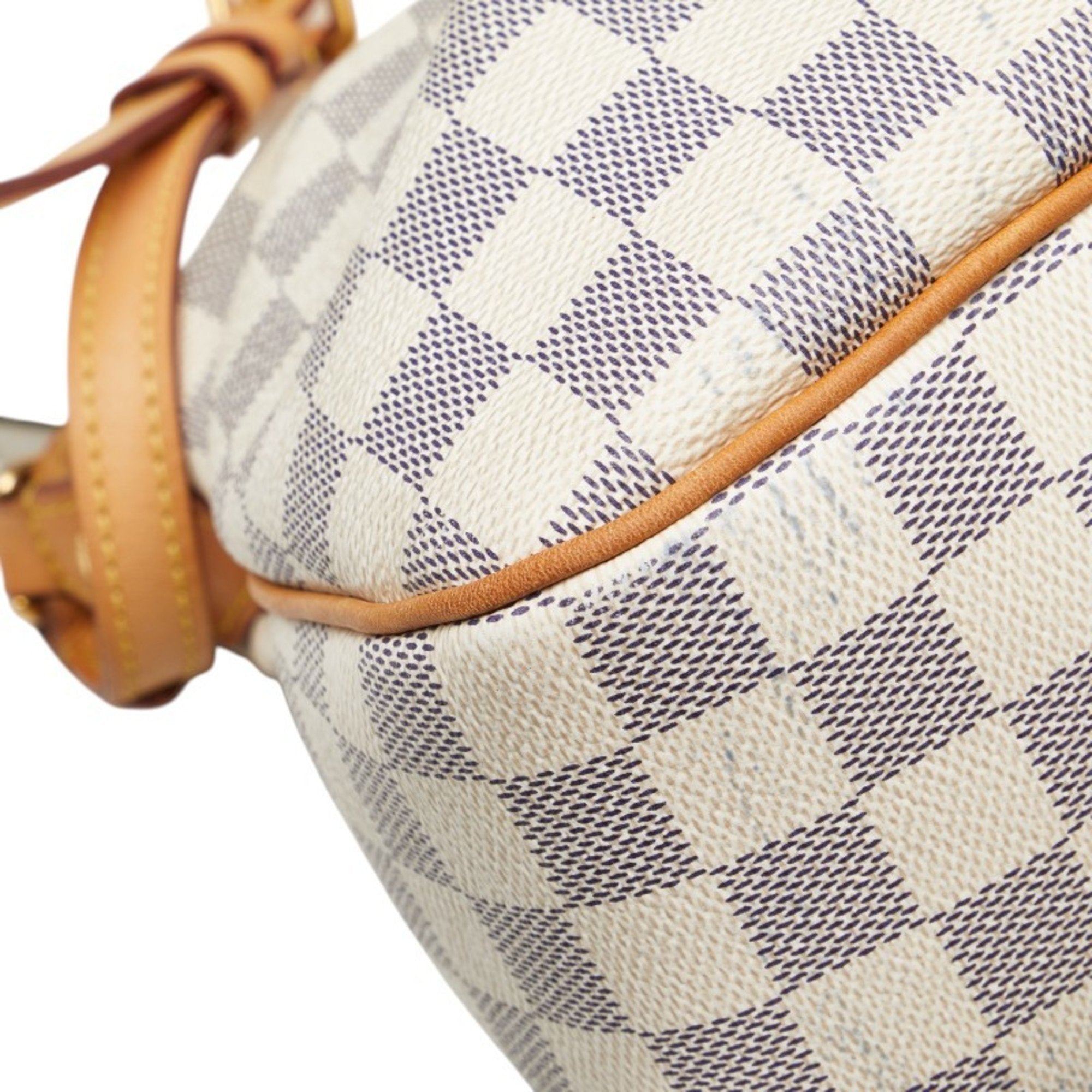 Louis Vuitton White Pvc Leather Shoulder Bag (Pre-Owned)
