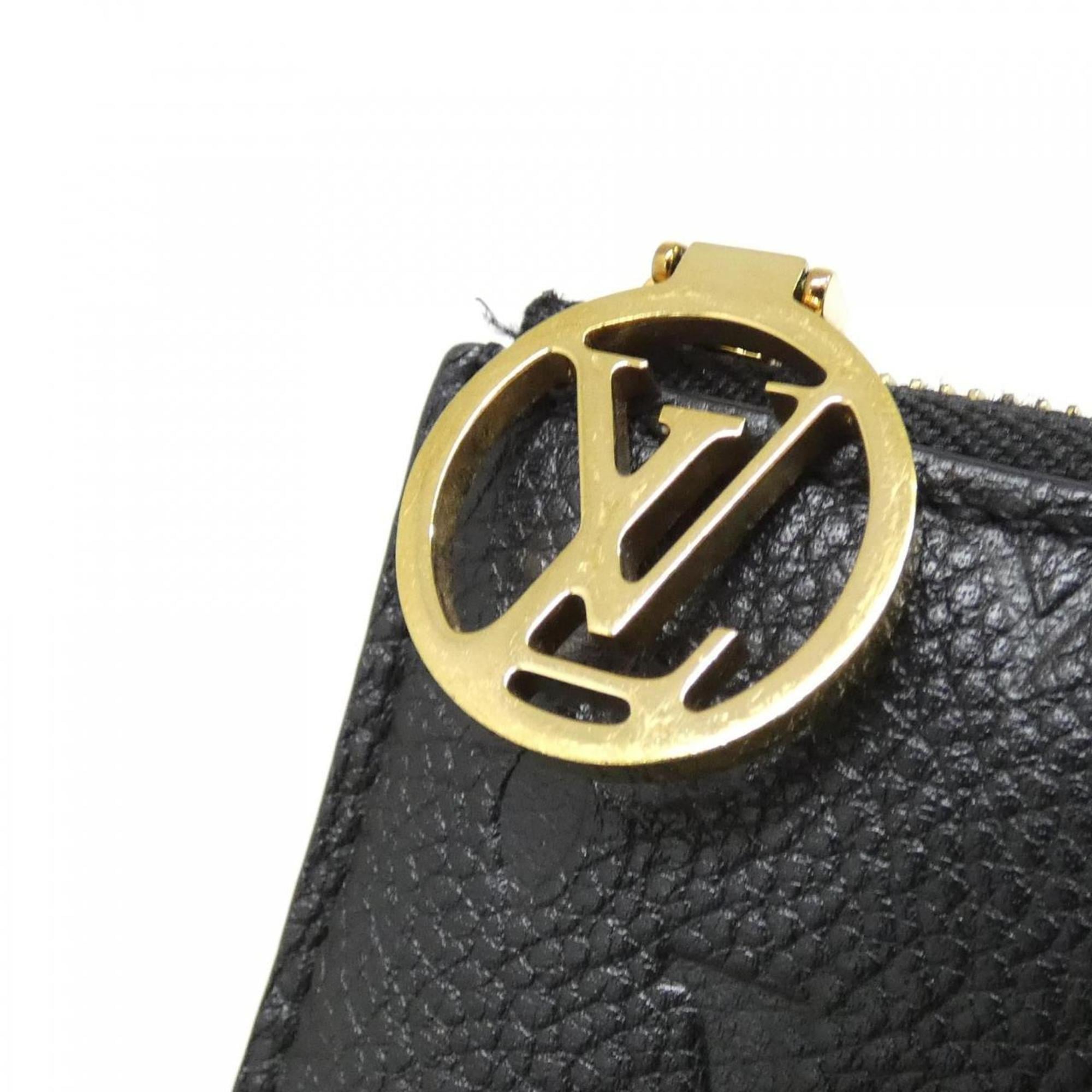 Louis Vuitton Monogram Empreinte Black Leather Coin Purse/Coin Case (Pre-Owned)