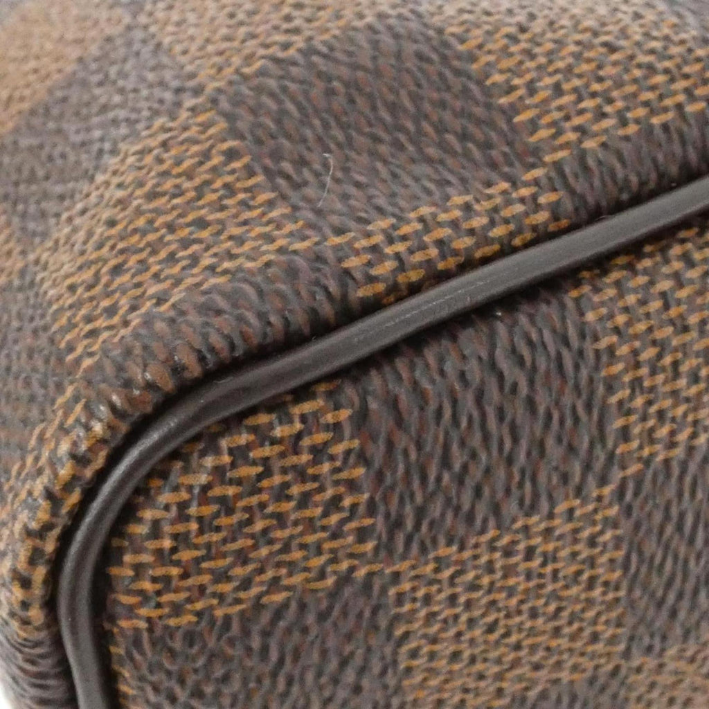 Louis Vuitton Ebene Coated Canvas Boston Bag (Pre-Owned)