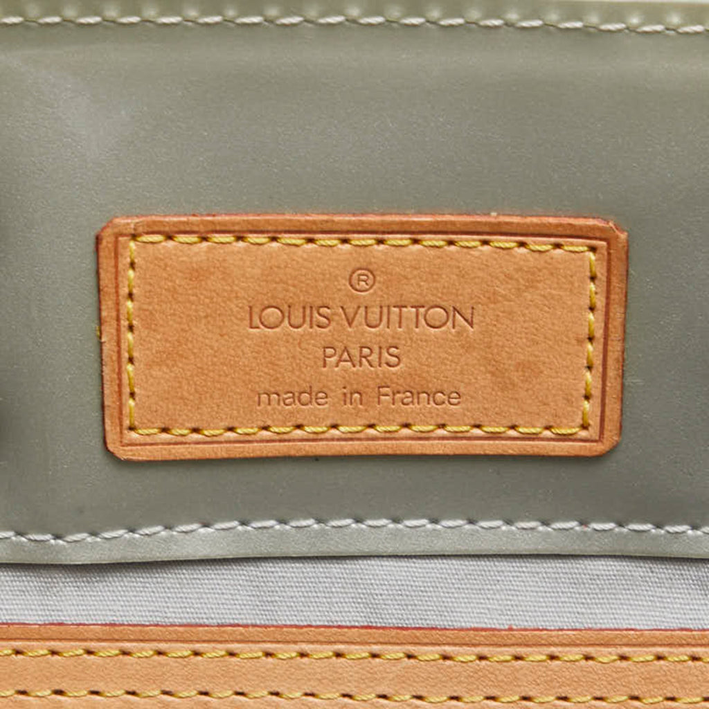 Louis Vuitton Monogram Vernis Gris Patent Leather Handbag (Pre-Owned)
