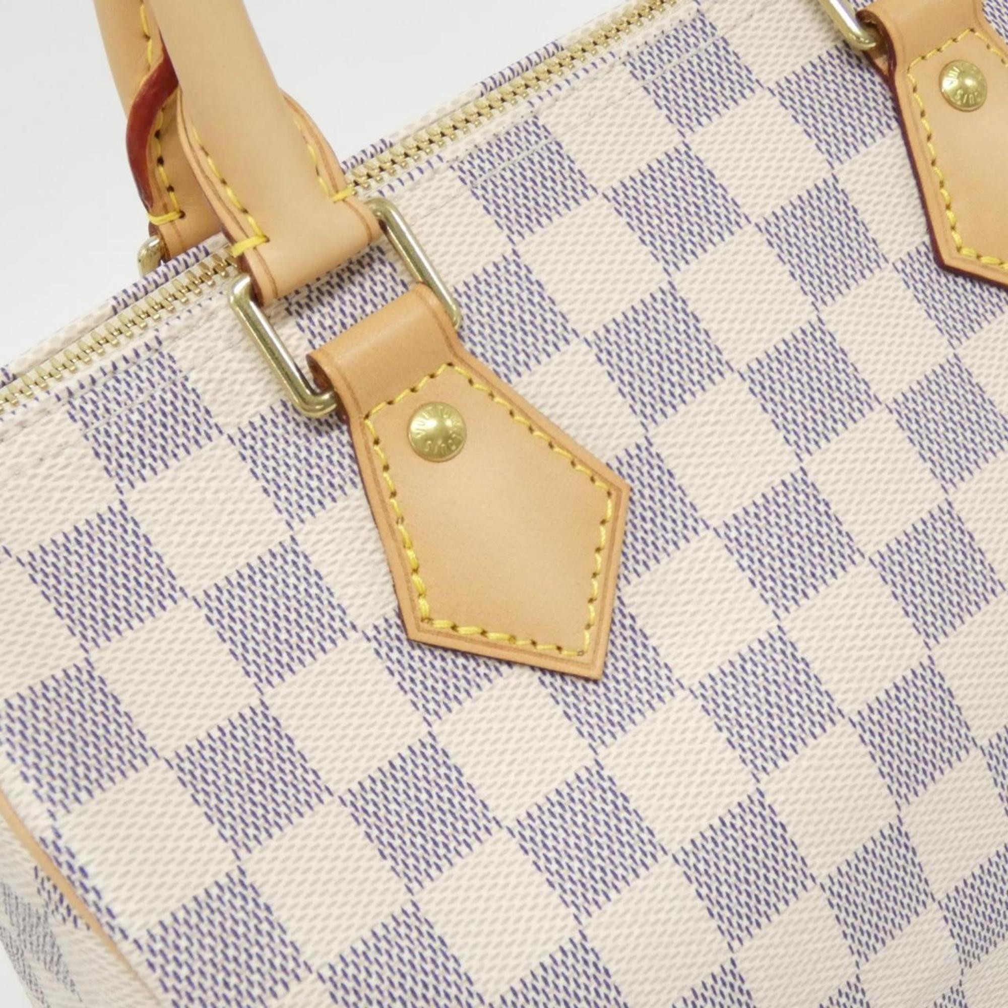 Louis Vuitton Azur Coated Canvas Boston Bag (Pre-Owned)