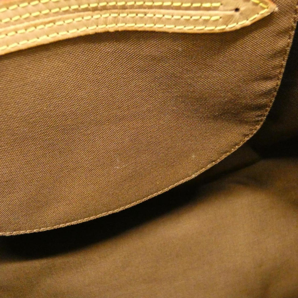Louis Vuitton Monogram Brown Coated Canvas Boston Bag (Pre-Owned)