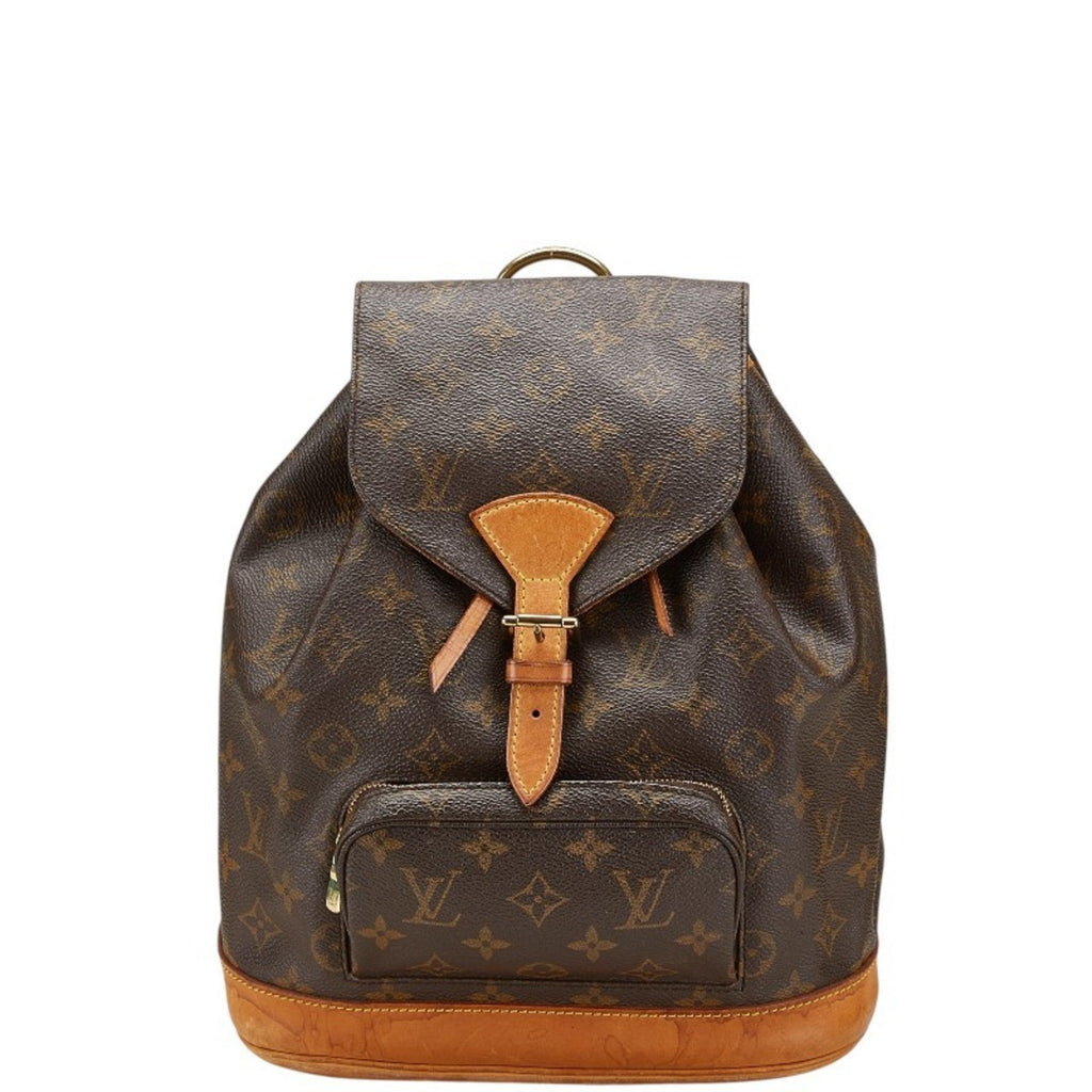 Louis Vuitton Brown Pvc Leather Backpack (Pre-Owned)