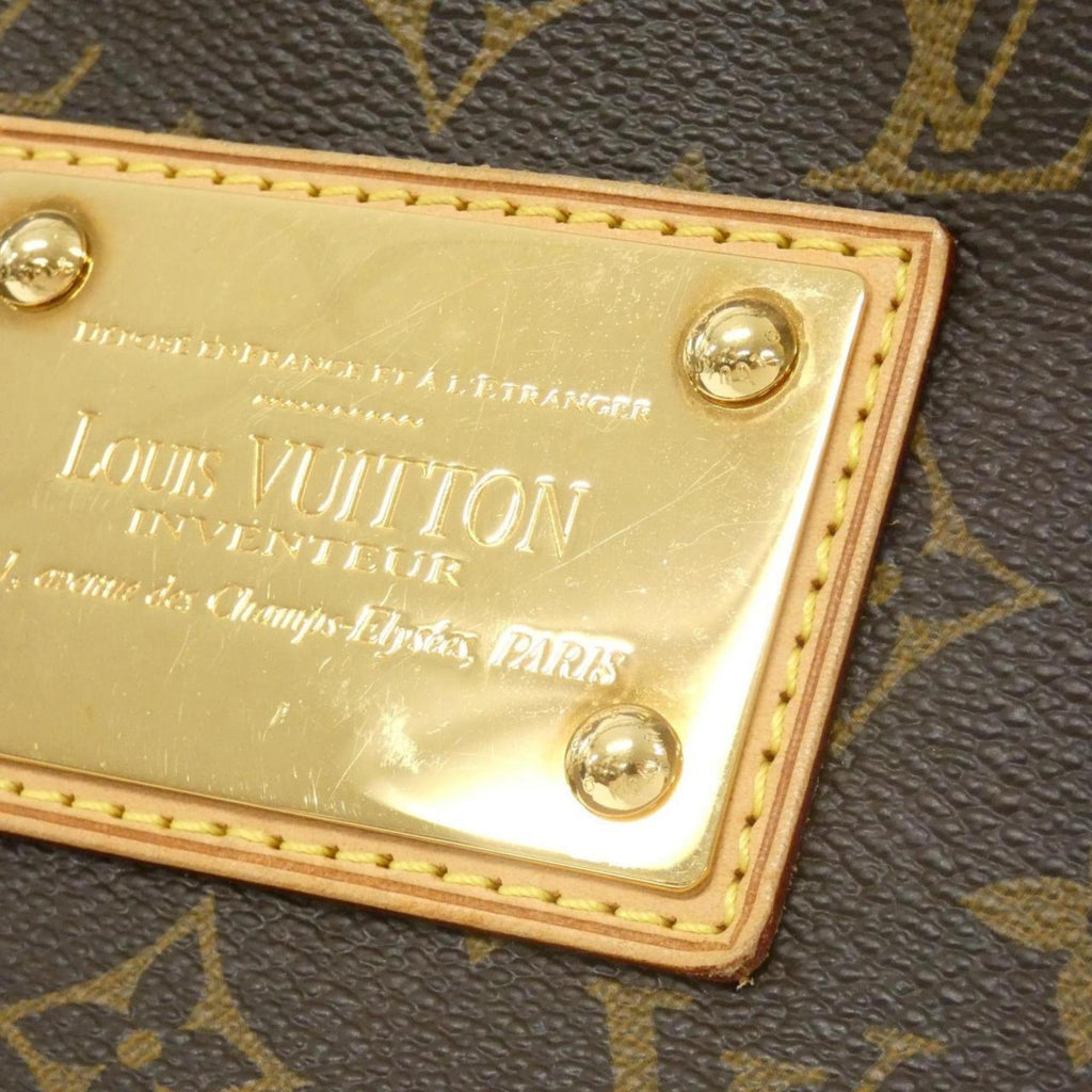 Louis Vuitton Marron Coated Canvas Shoulder Bag (Pre-Owned)