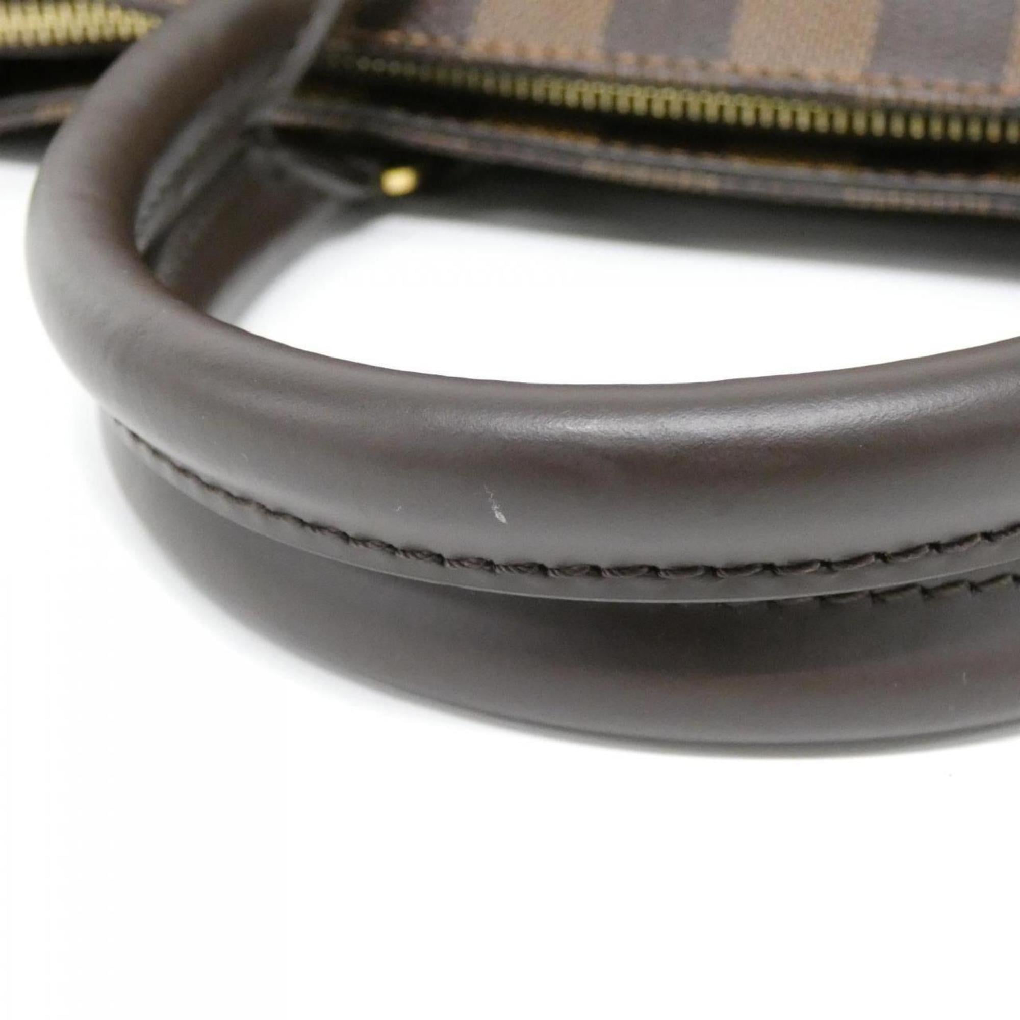 Louis Vuitton Brown Coated Canvas Handbag (Pre-Owned)