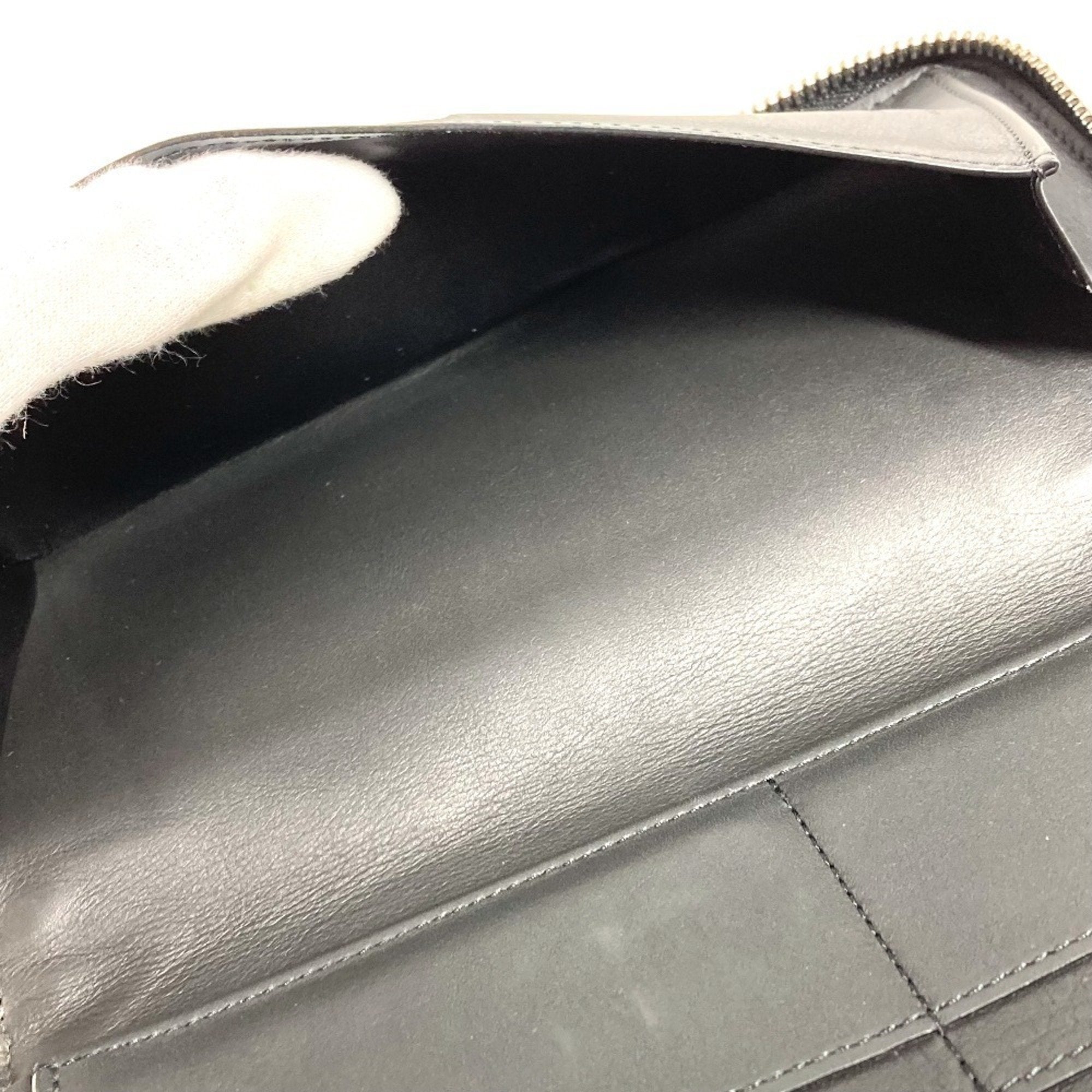 Louis Vuitton Black Infini Onyx Damier Infini Long Wallet (Bi-Fold) (Pre-Owned)